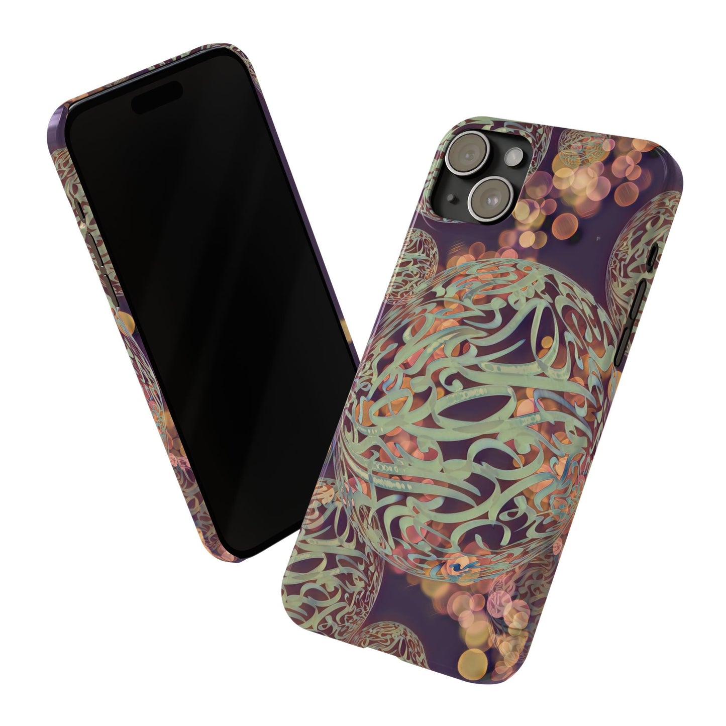Copy of Copy of ' Modern Art Slim Phone Case -LOVE I-