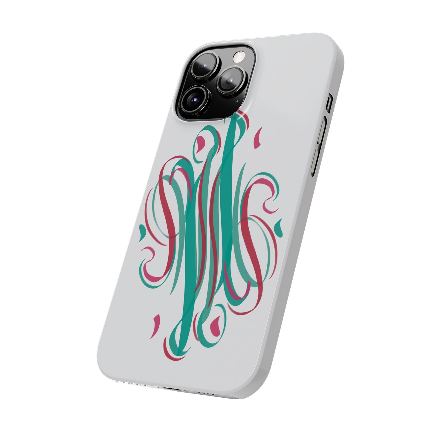 Spring inspired Modern Art Slim Phone Case -,