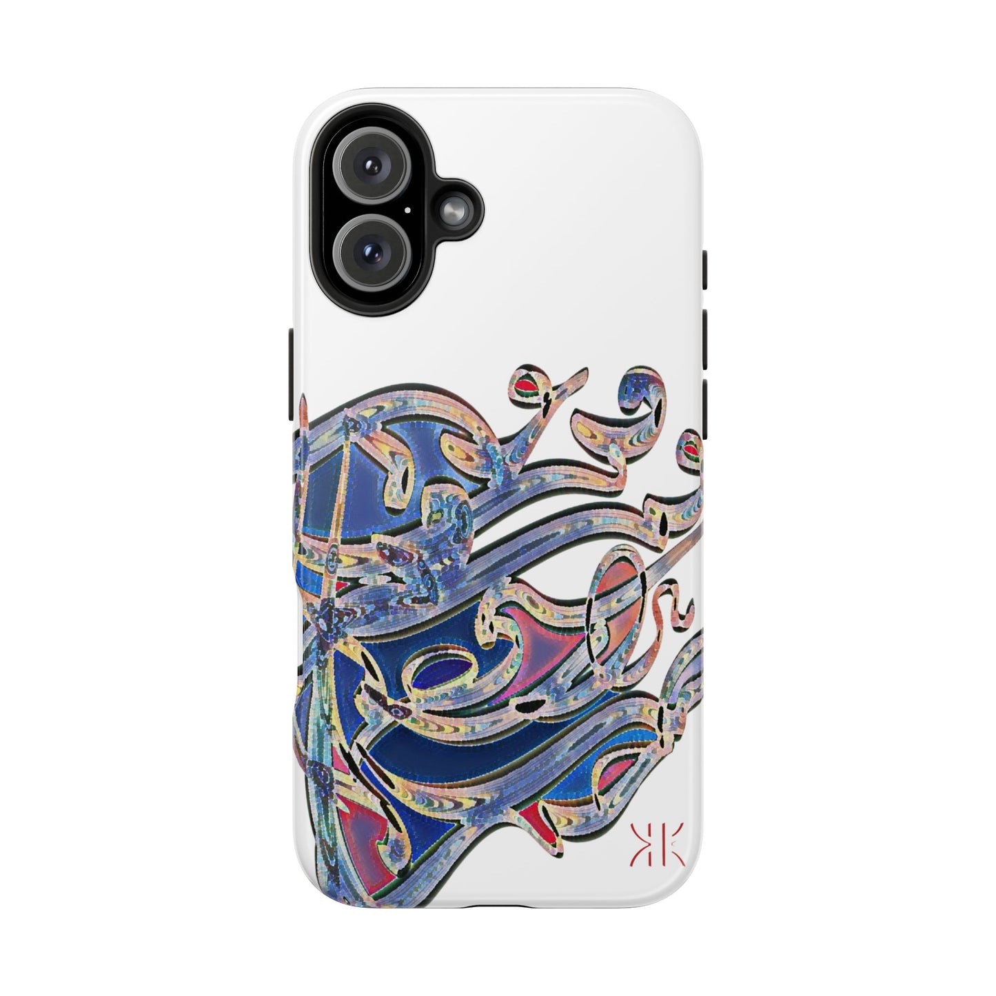 Kalli K Phone Case Persian Calligraphy Art.