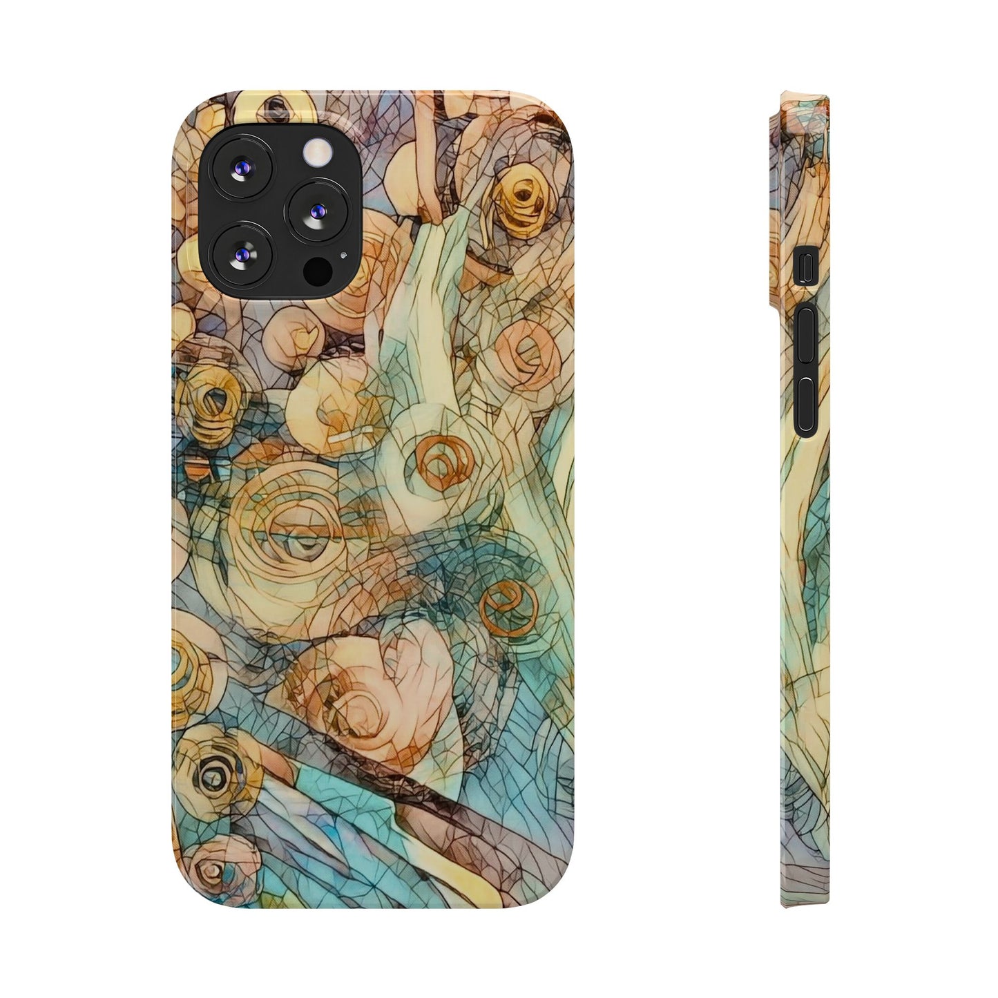 . ' Modern Art Slim Phone Case -.