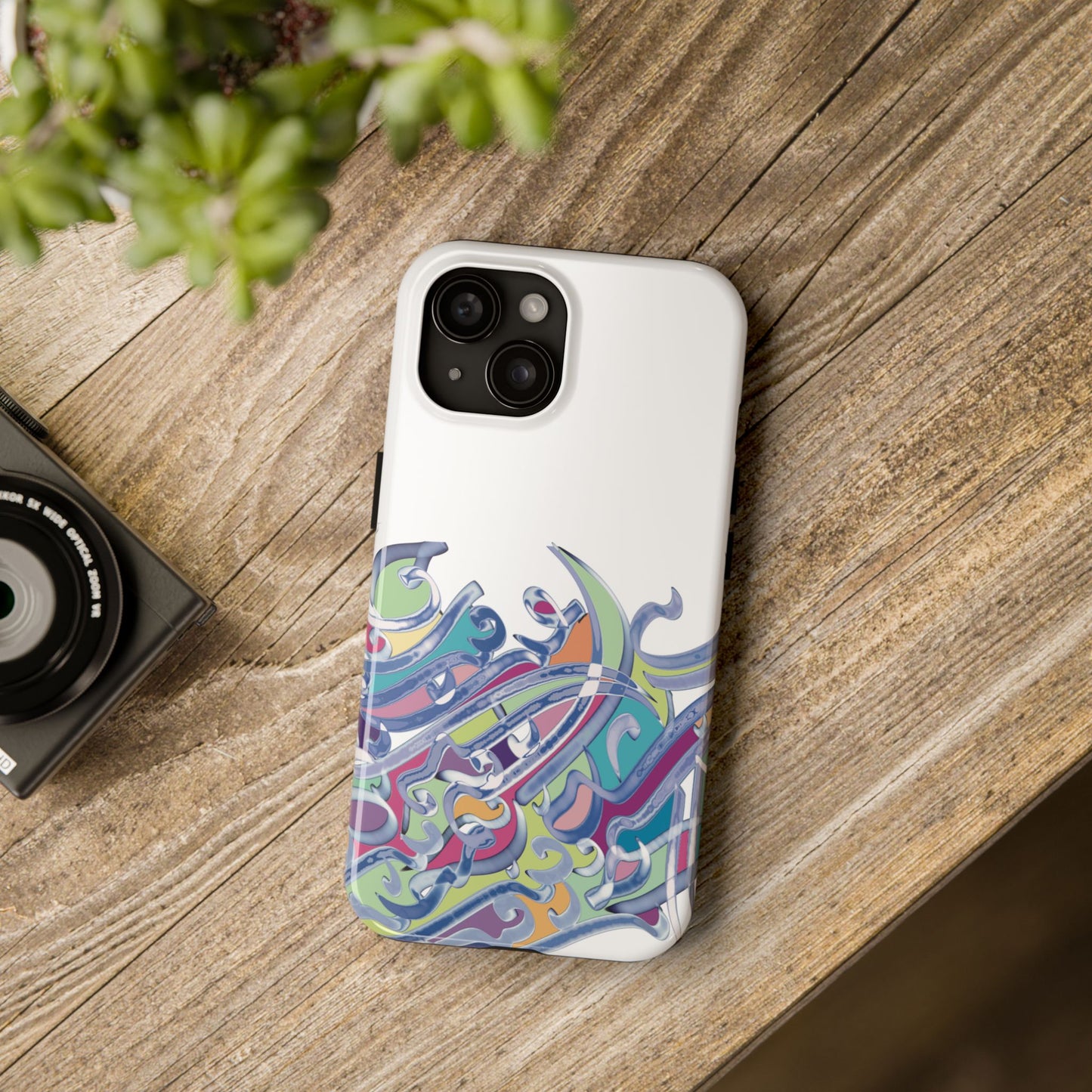 Phone Case Persian Calligraphy Modern Handwriting.