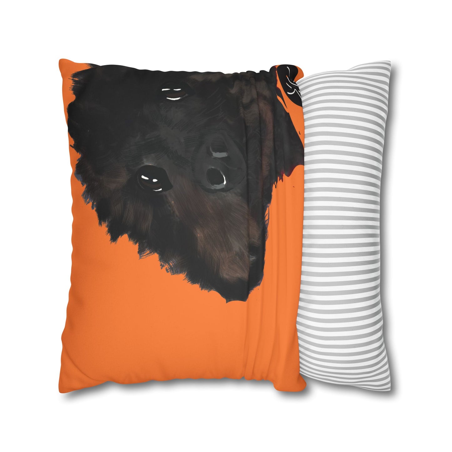 COAL Pillowcase - Modern Art Portrait Watercolour Design