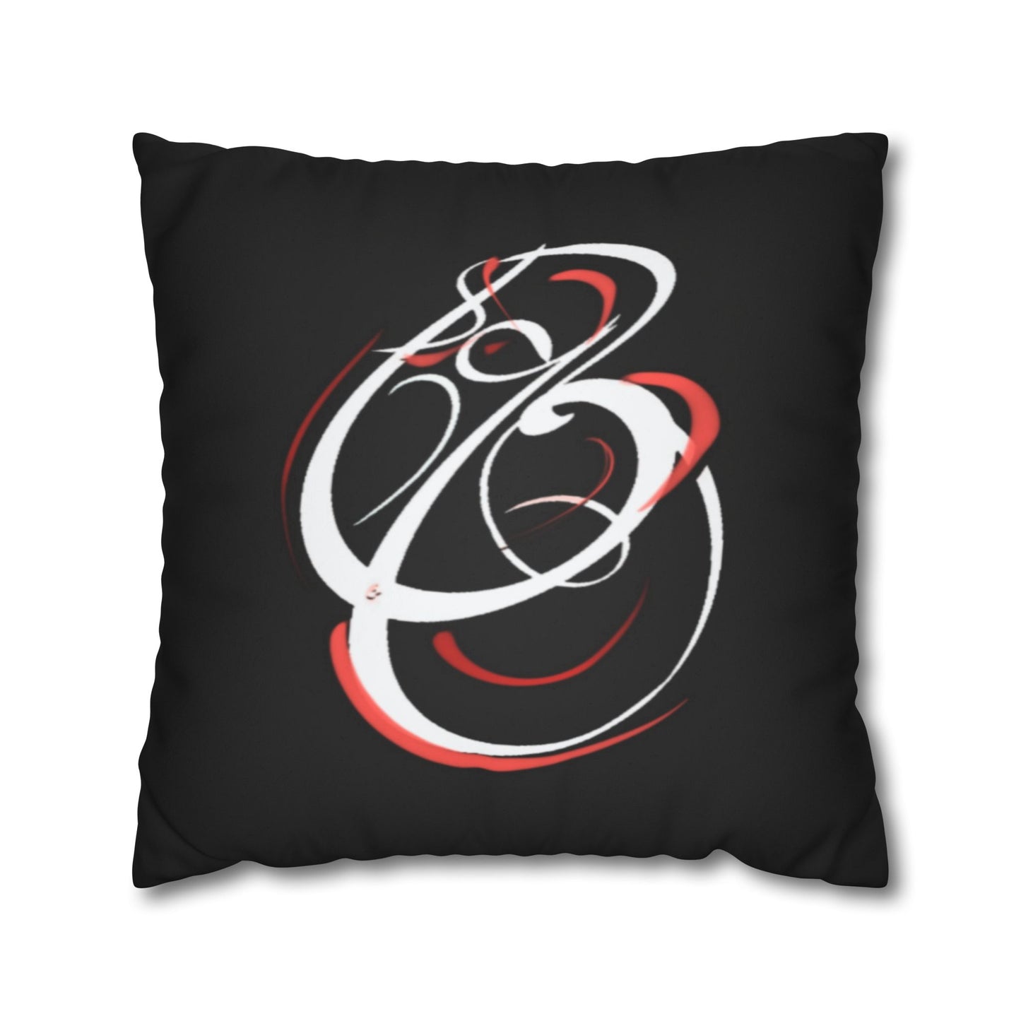 Square Pillowcase - Persian Calligraphy, Modern Handwriting Design