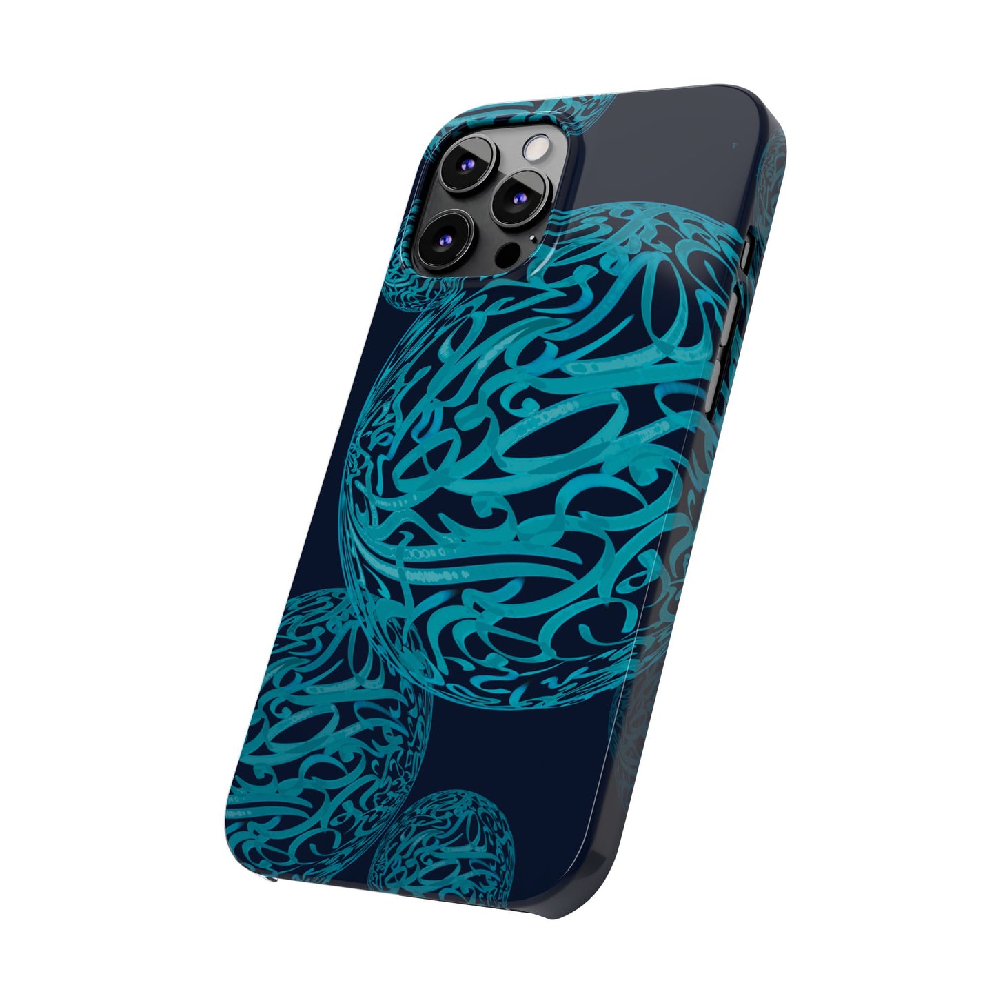 ' Modern Art Slim Phone Case -LOVE