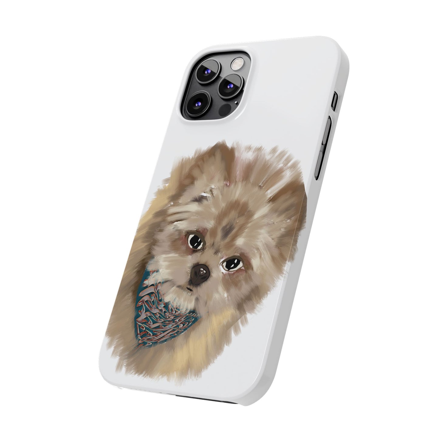 ' Modern Art Slim Phone Case-Lily
