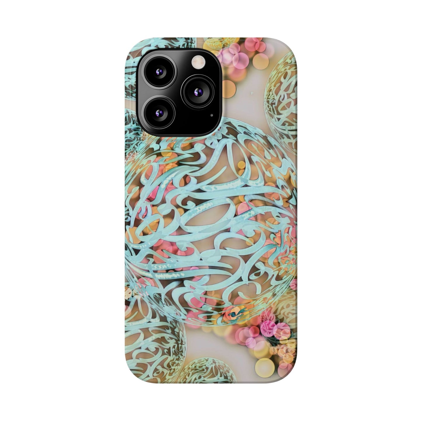 Copy of Copy of Copy of ' Modern Art Slim Phone Case -LOVE I-