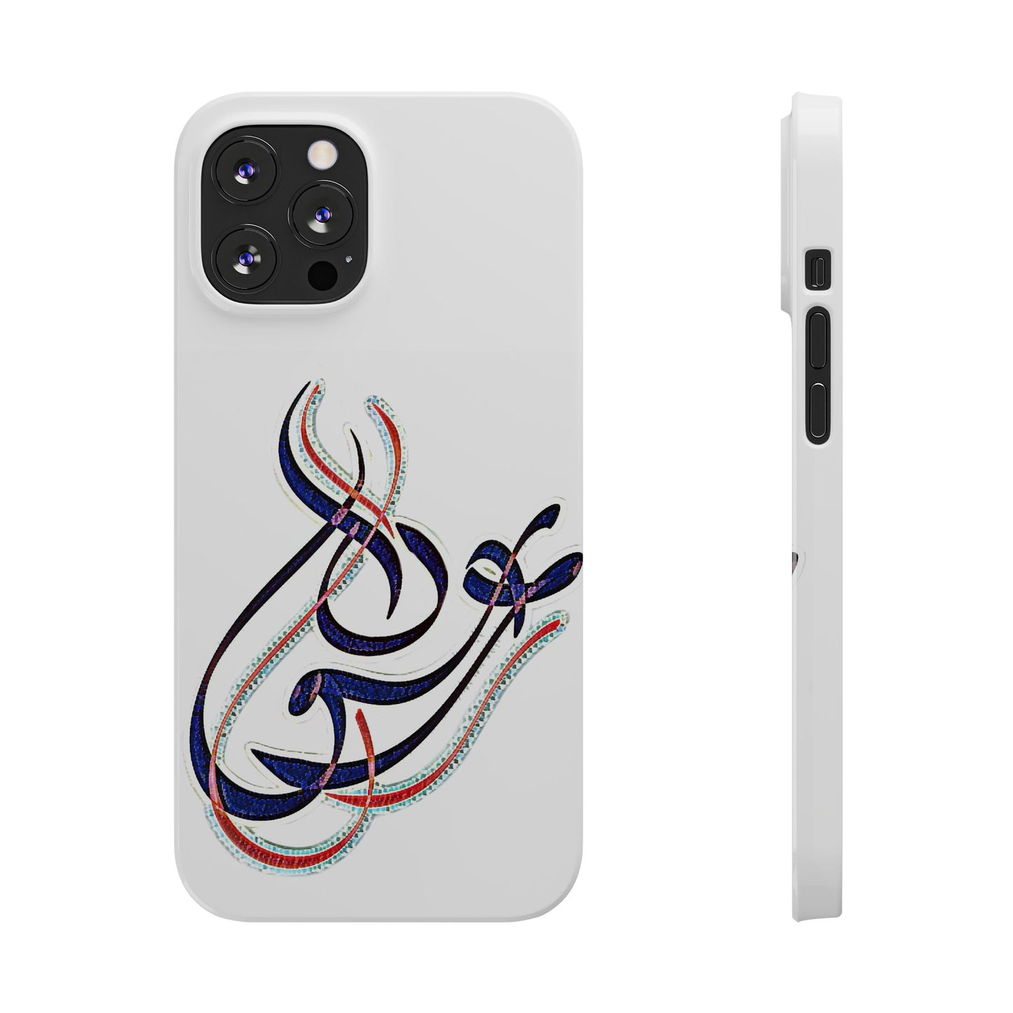 Modern Art Slim Phone Case - Eshgh (Love)