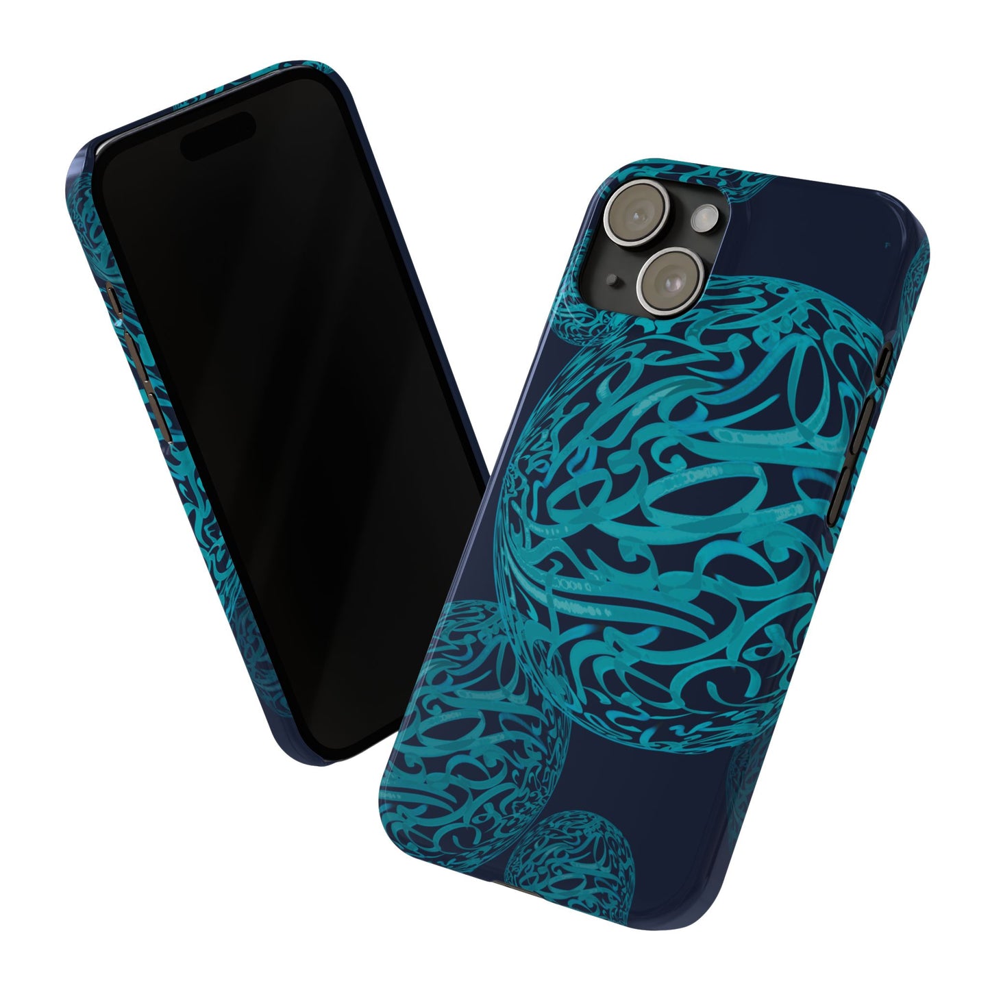 ' Modern Art Slim Phone Case -LOVE