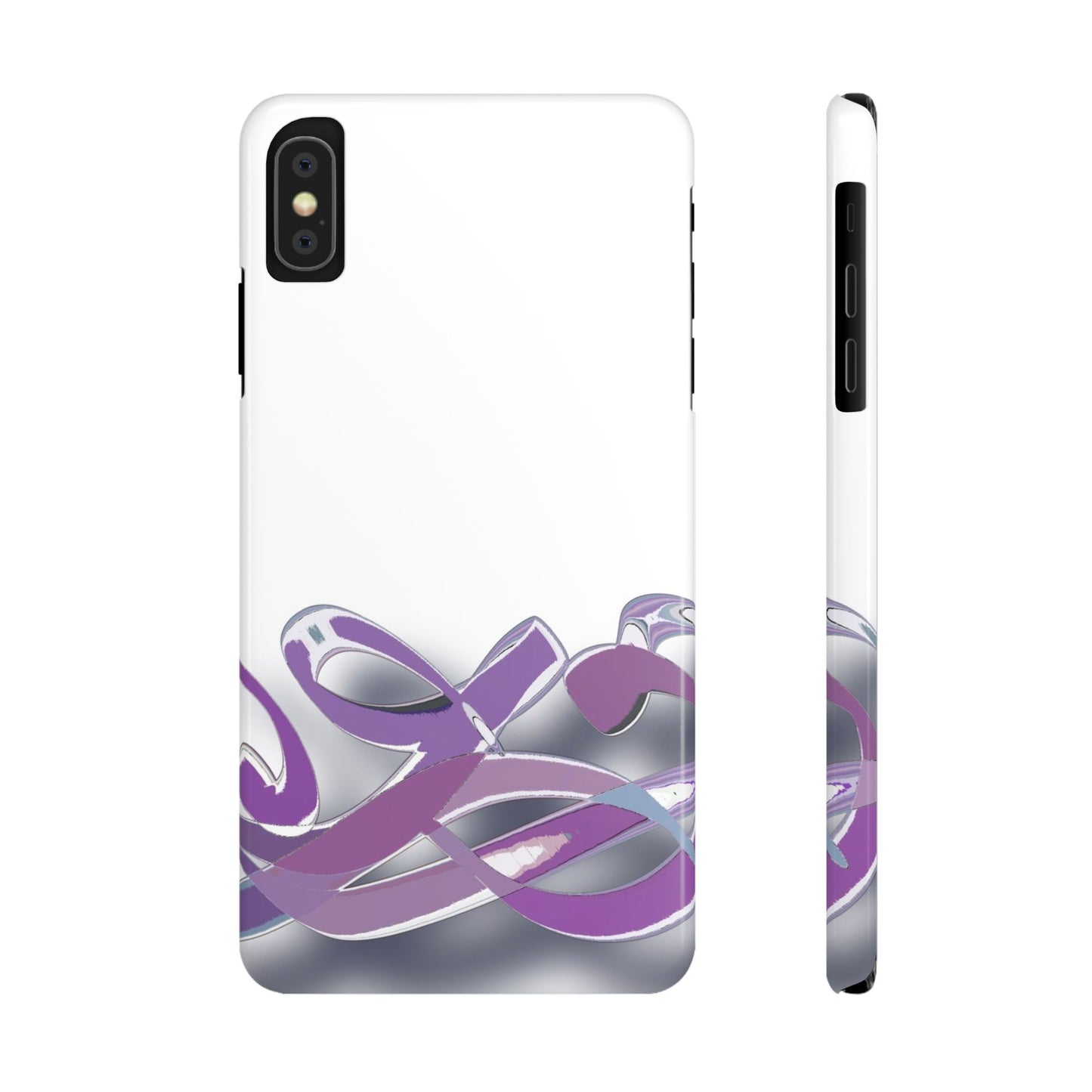 ' Modern Art Slim Phone Case -Calligraphy