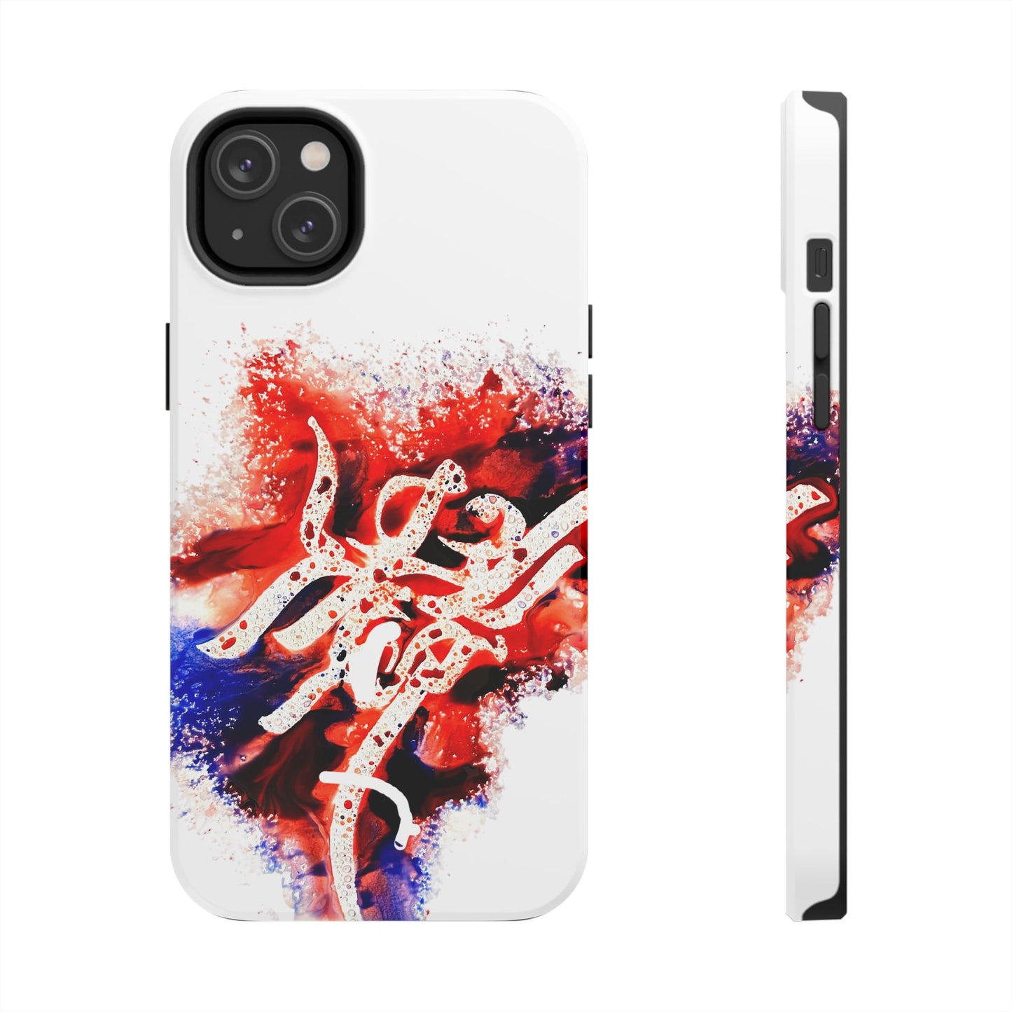 Candle Calligraphy Phone Case - Persian Art Inspired Beautiful Girl Design
