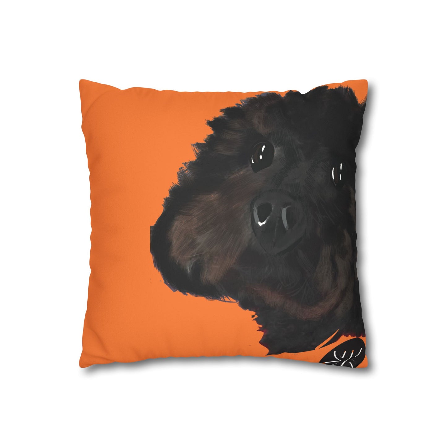 COAL Pillowcase - Modern Art Portrait Watercolour Design