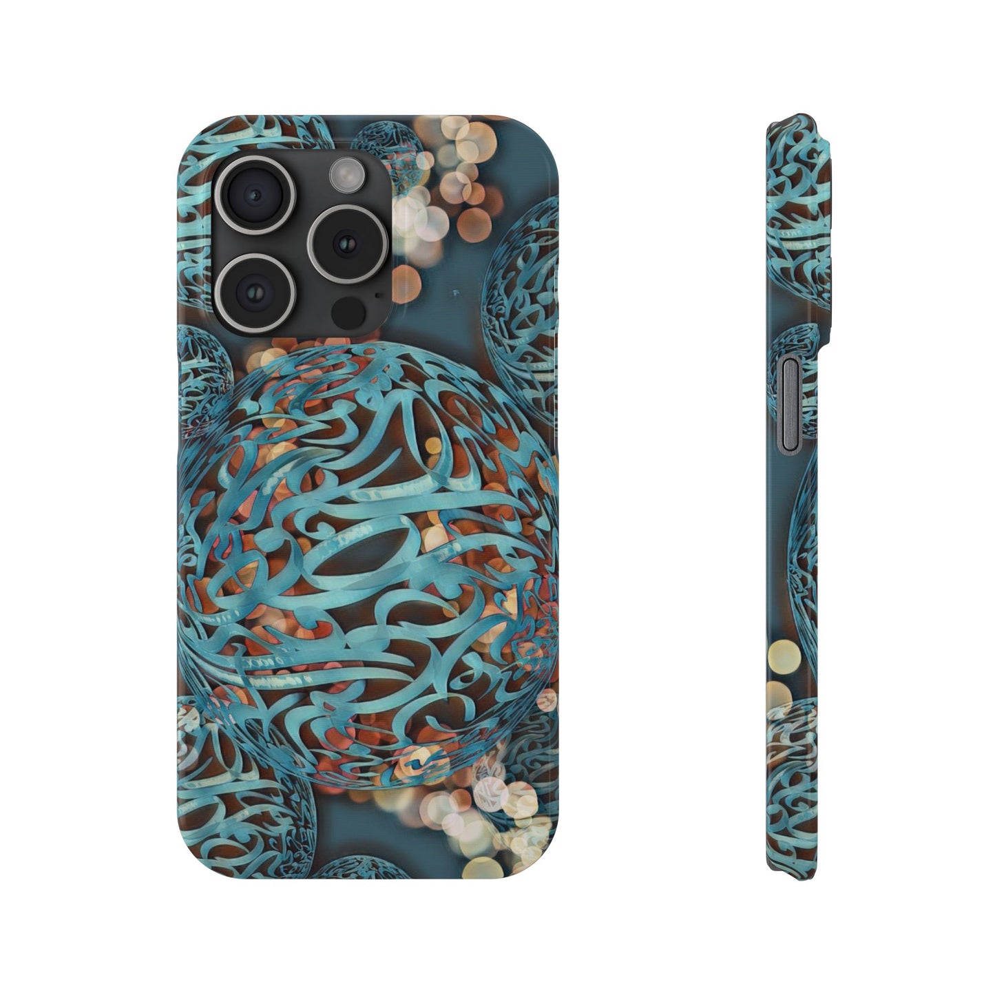 ' Modern Art Slim Phone Case -LOVE