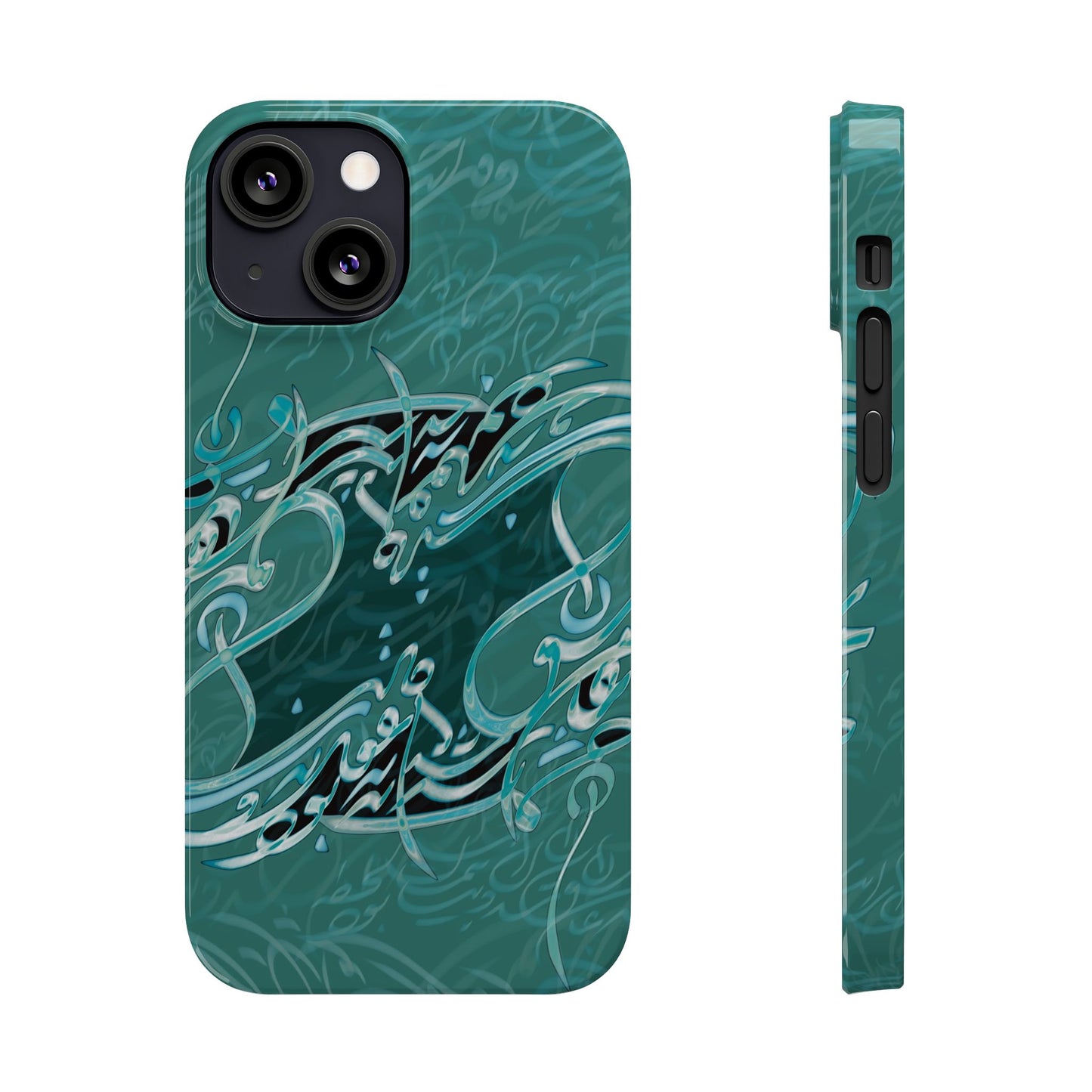 ' Modern Calligraphy Art Slim Phone Case