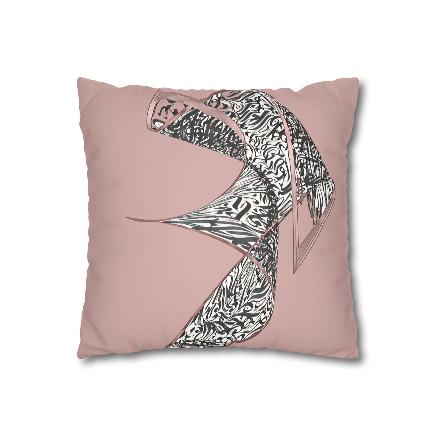 Kalli K Pillowcase - Modern Calligraphy Design