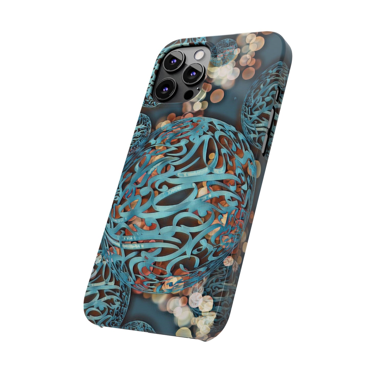 ' Modern Art Slim Phone Case -LOVE