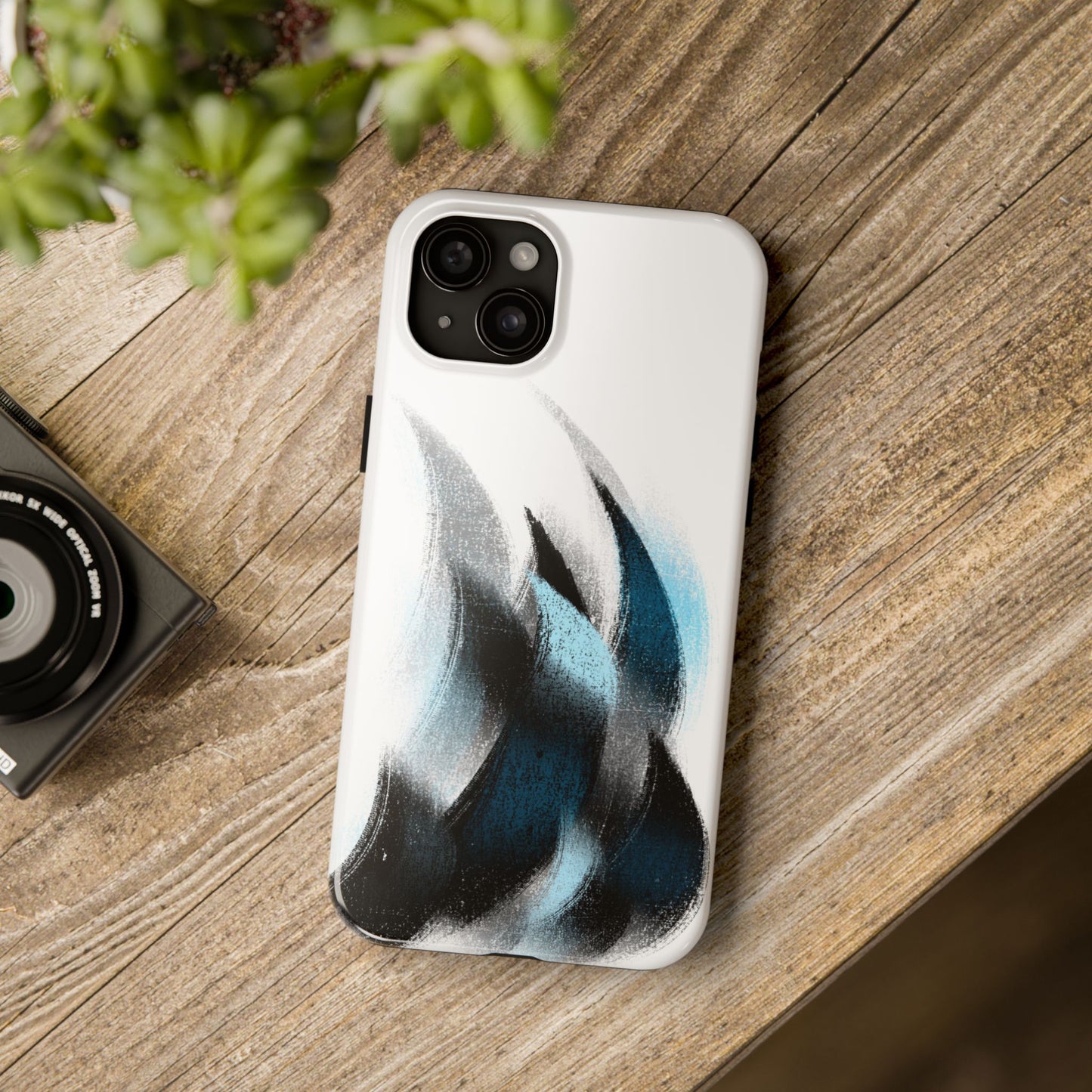 Phone Case Calligraphy strokes Tough Phone Case