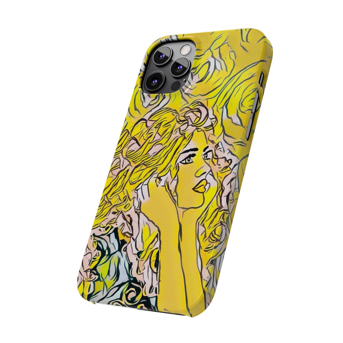 ' Modern Art Slim Phone Case -