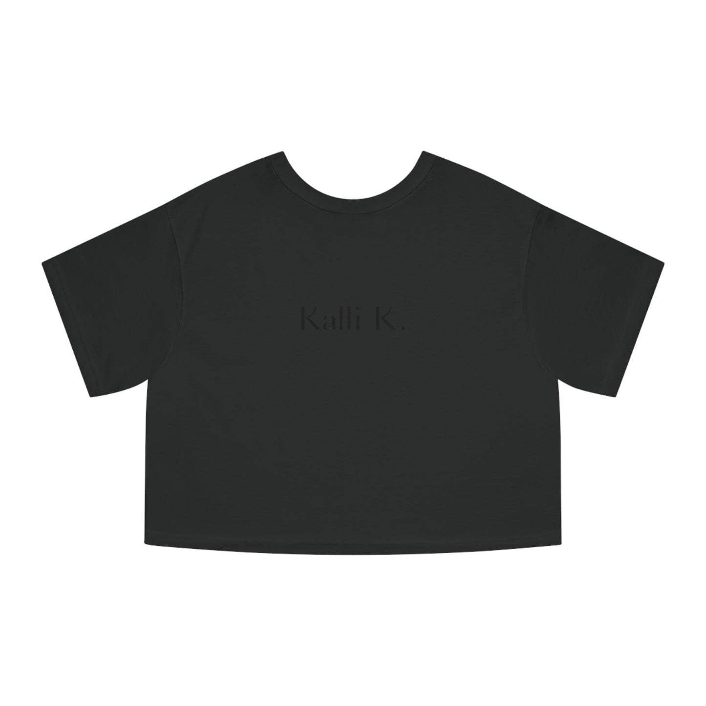 Kalli K X Champion Women's Eshgh “love” Cropped T-Shirt