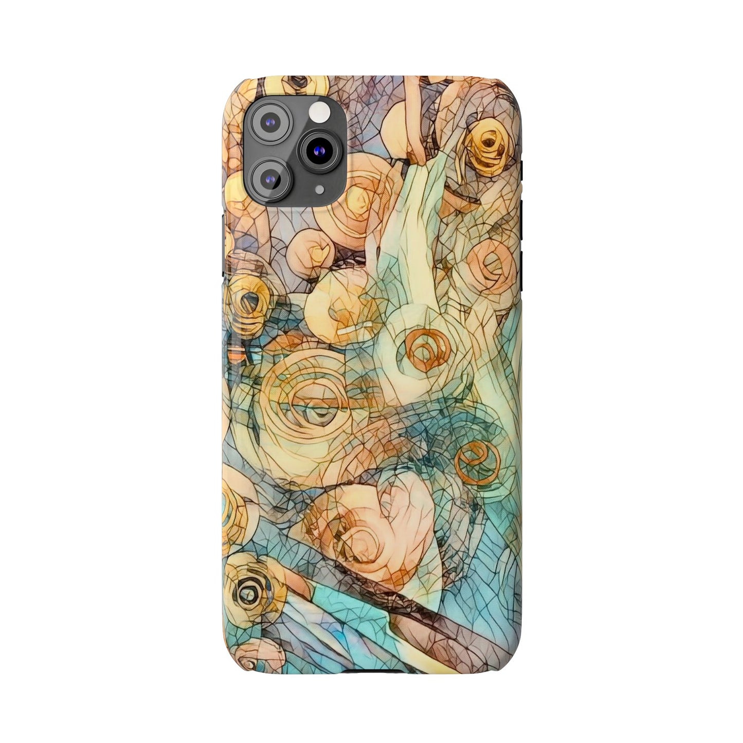 . ' Modern Art Slim Phone Case -.