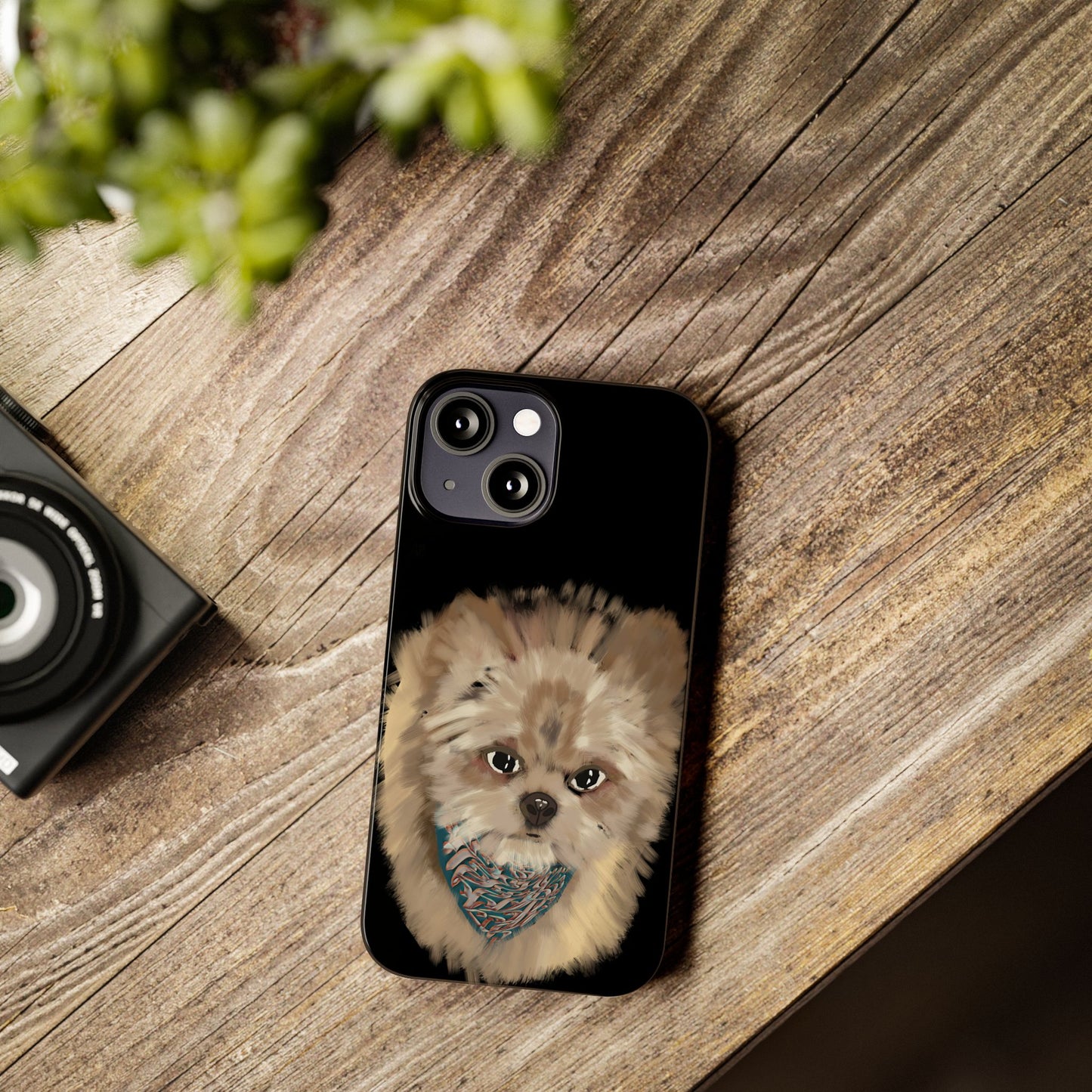 Copy of Copy of Copy of Copy of ' Modern Art Slim Phone Case -LOVE I-