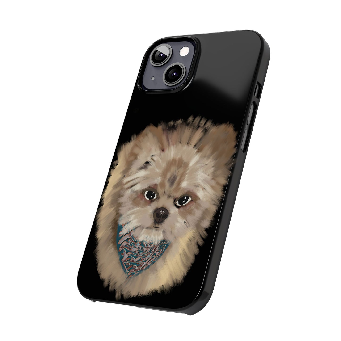 Copy of Copy of Copy of Copy of ' Modern Art Slim Phone Case -LOVE I-