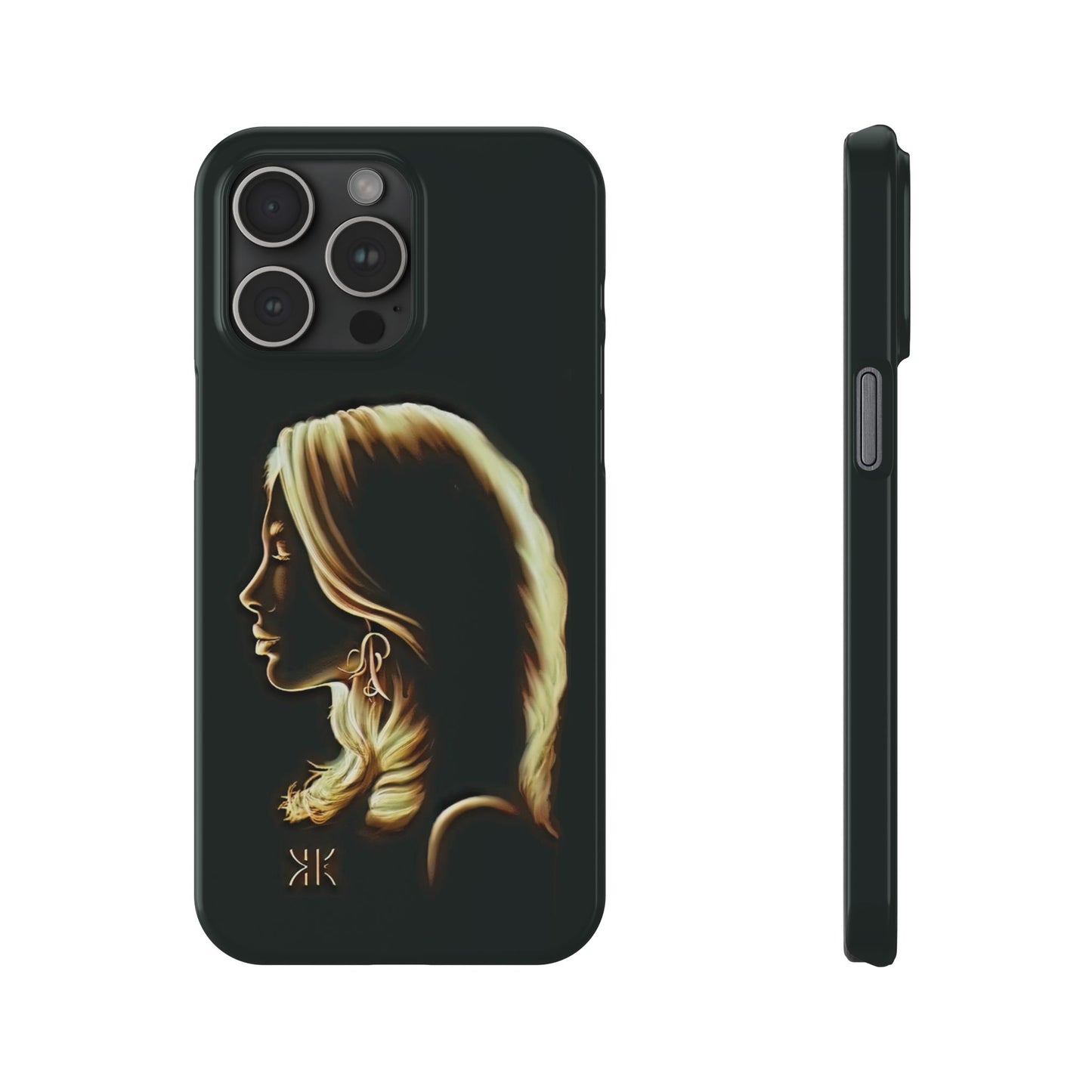Copy of ' Modern Art Slim Phone Case -LOVE I-