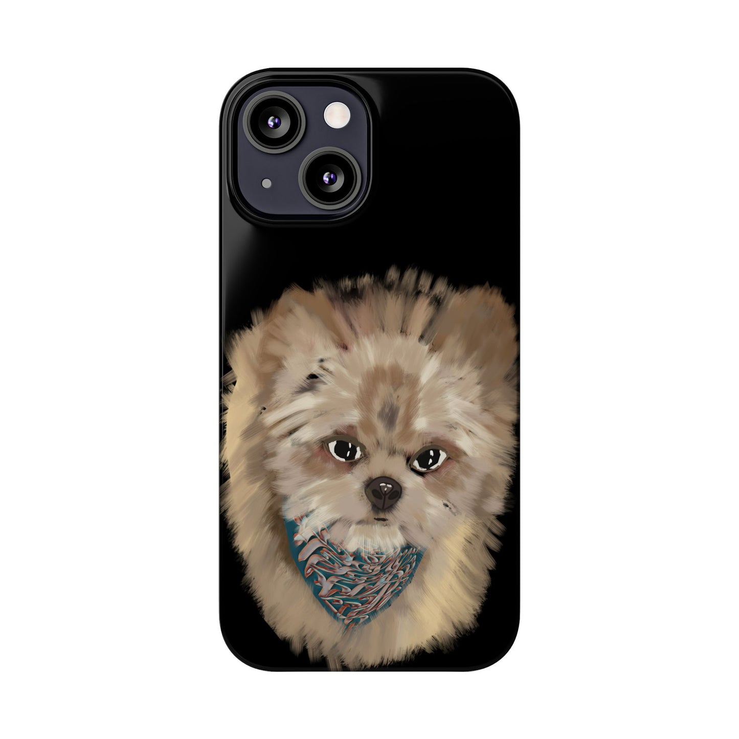 Copy of Copy of Copy of Copy of ' Modern Art Slim Phone Case -LOVE I-