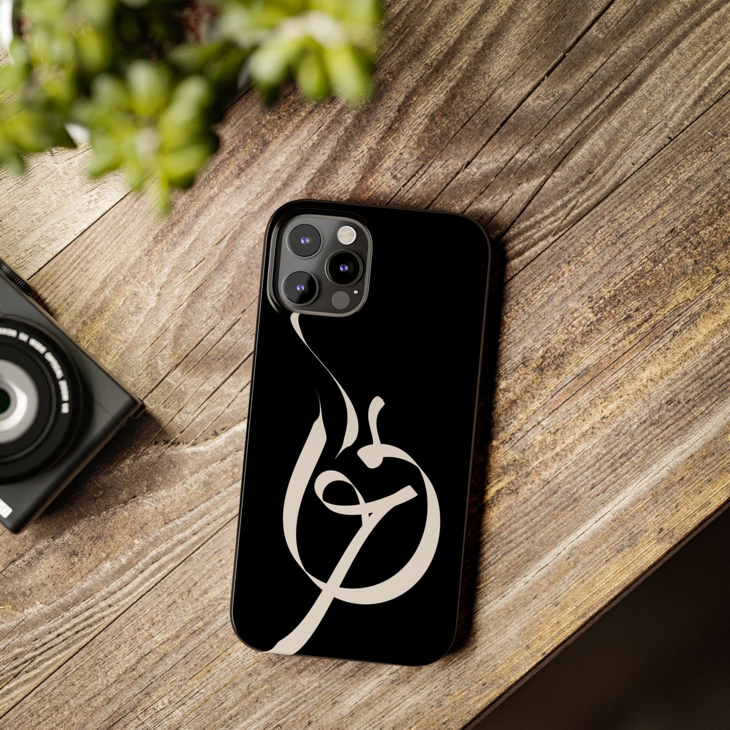 ' Modern Art Slim Phone Case -LOVE