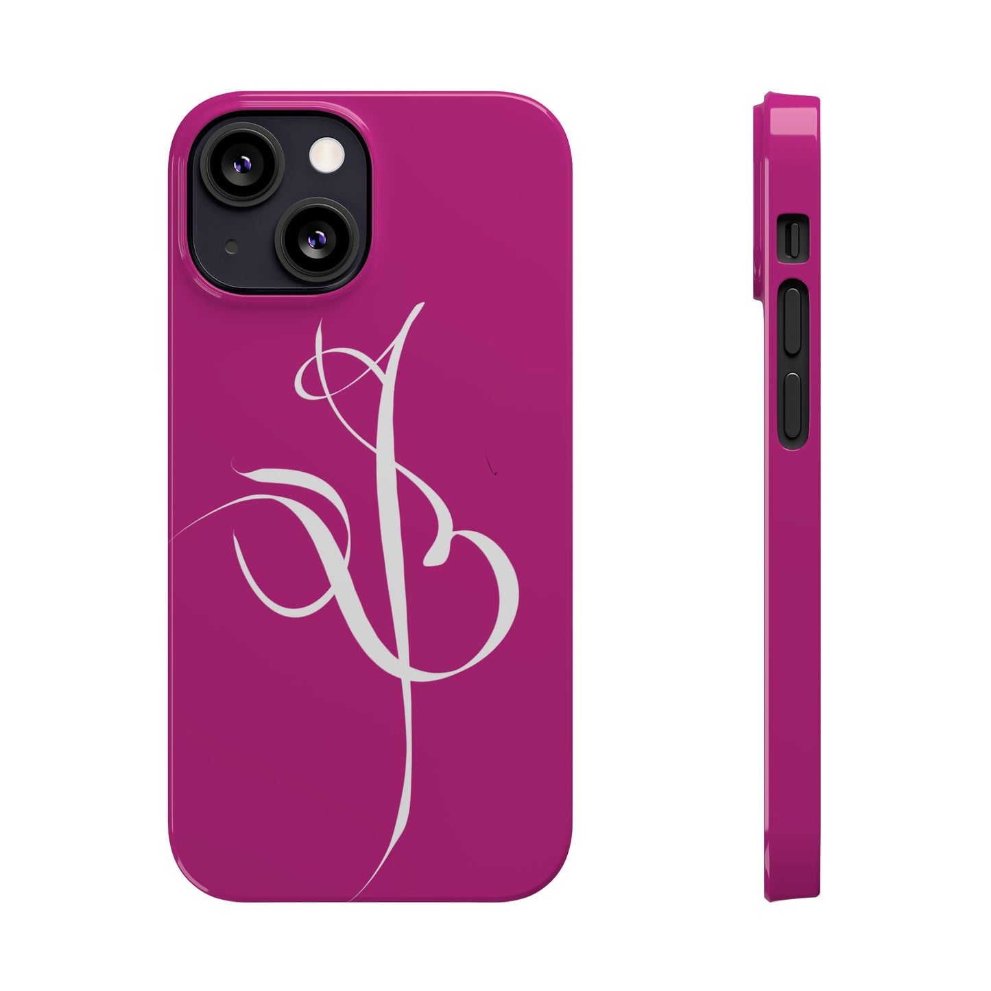 Modern Calligraphy Slim Phone Case -Eshgh (LOVE)
