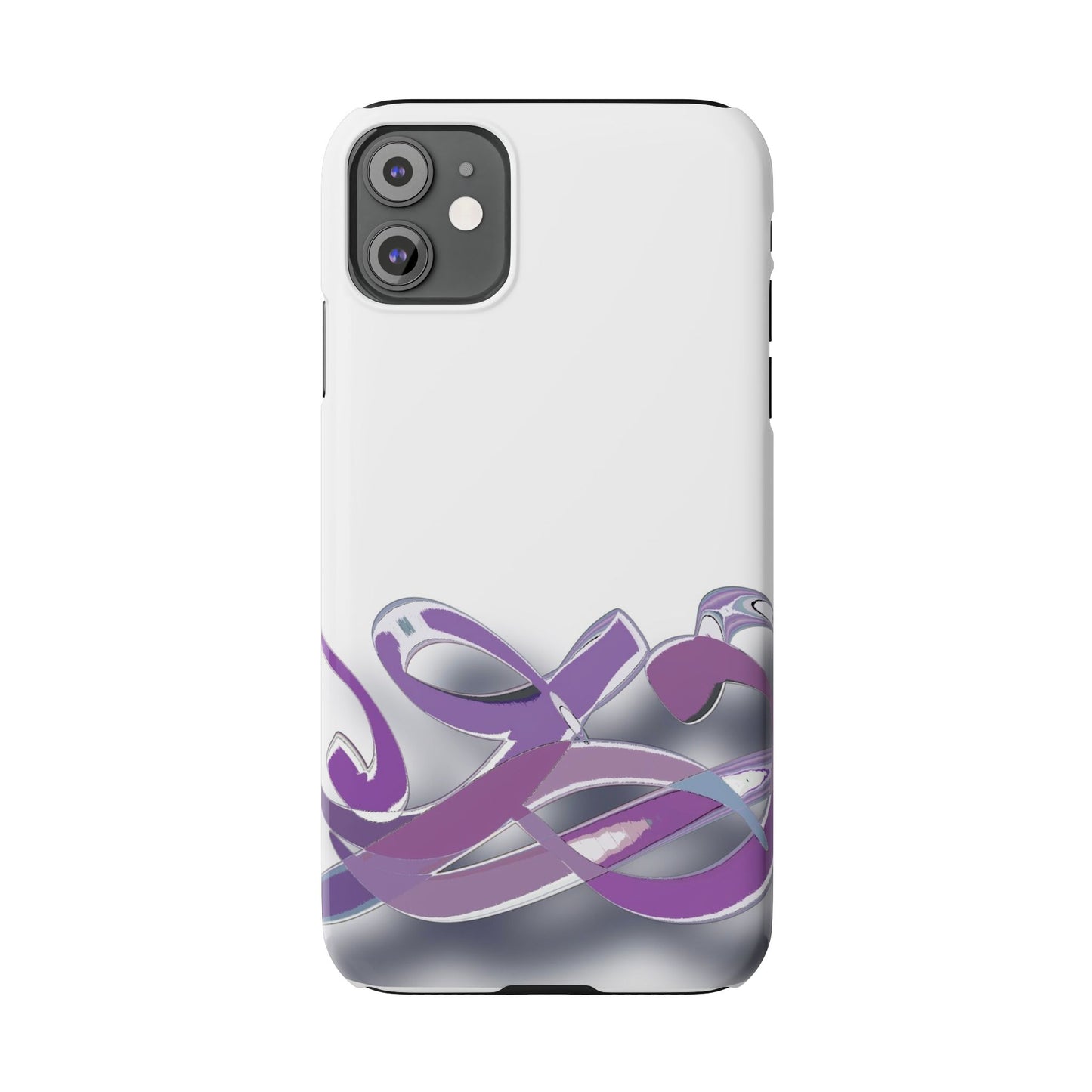 ' Modern Art Slim Phone Case -Calligraphy