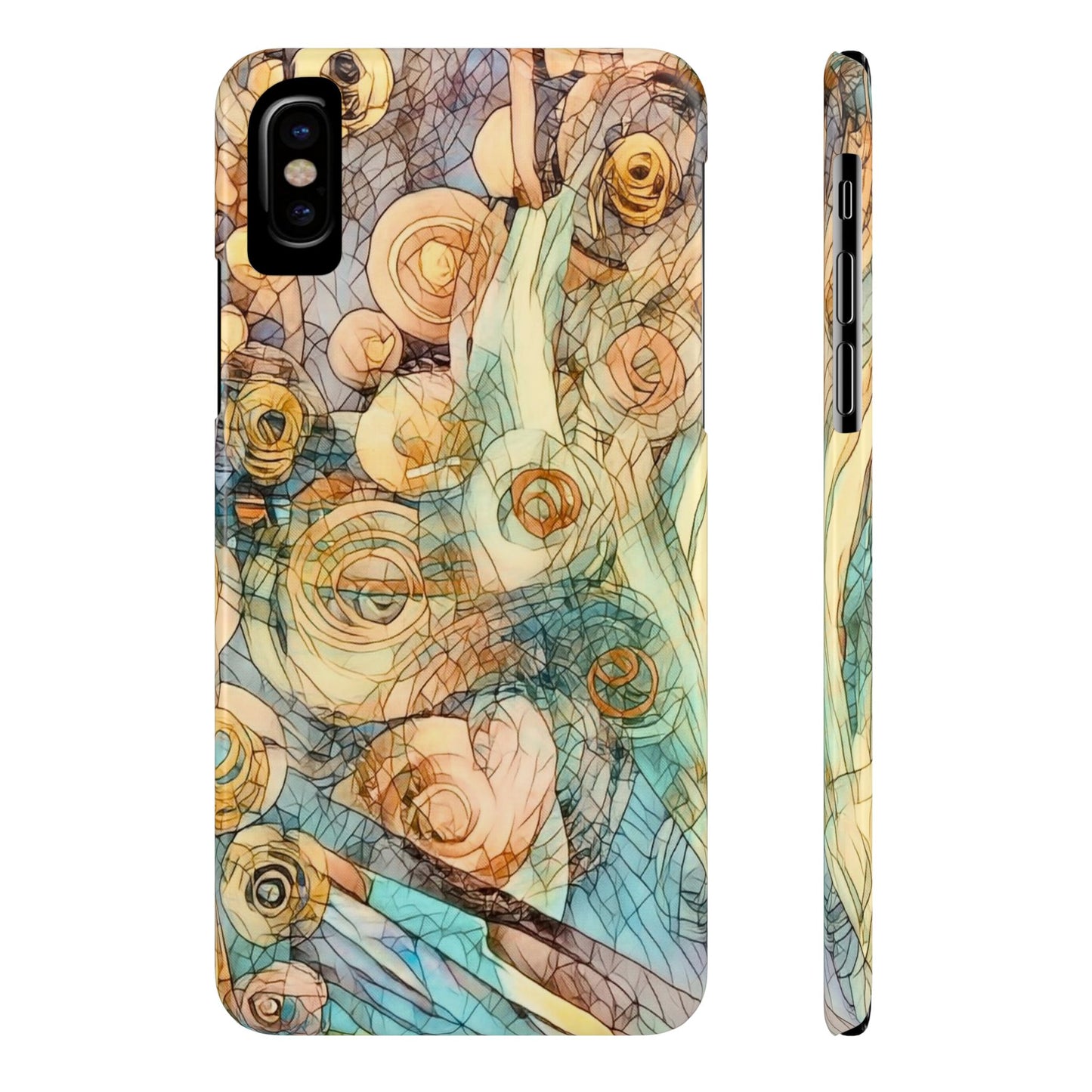 . ' Modern Art Slim Phone Case -.