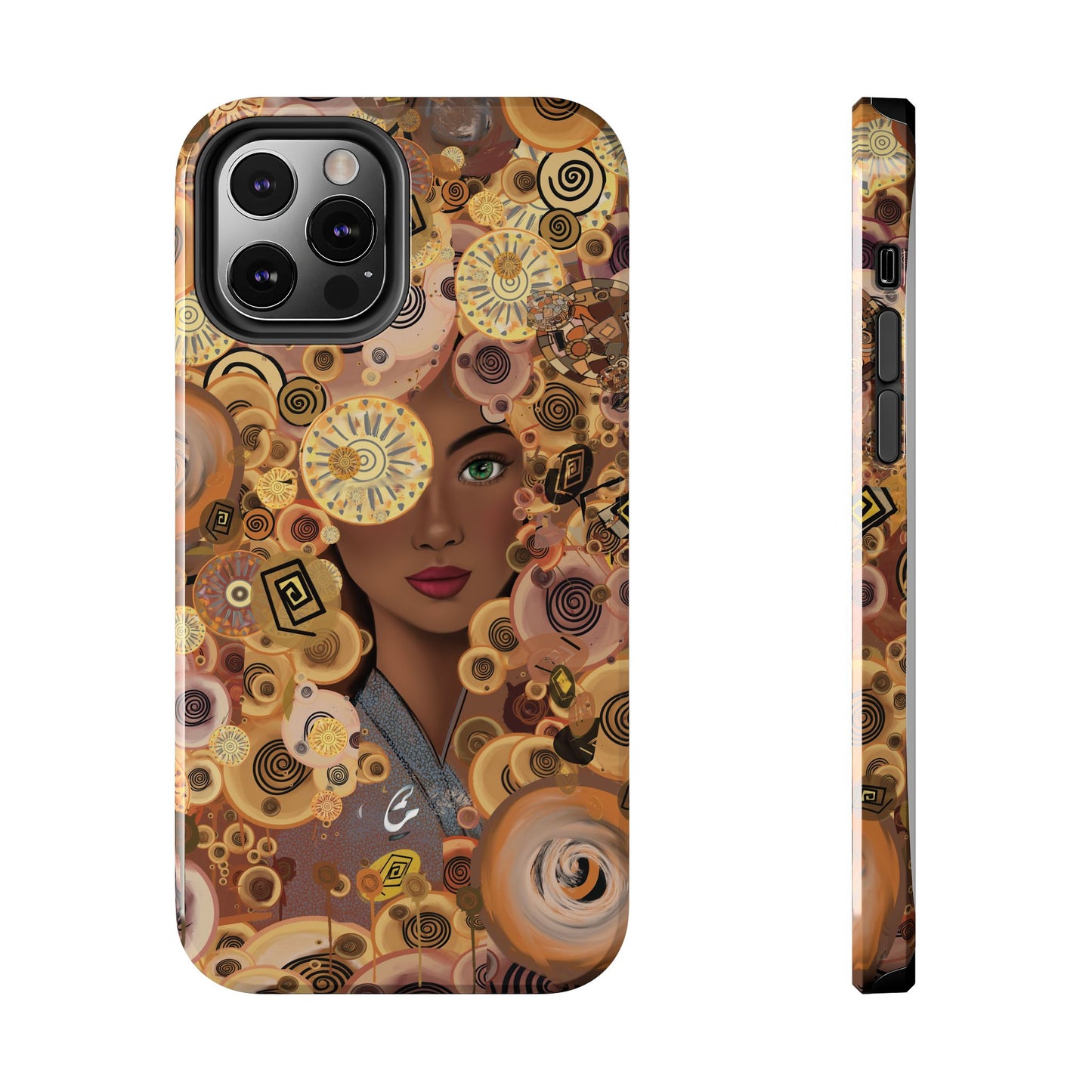 Phone Case - Persian Art Inspired Beautiful Girl Design
