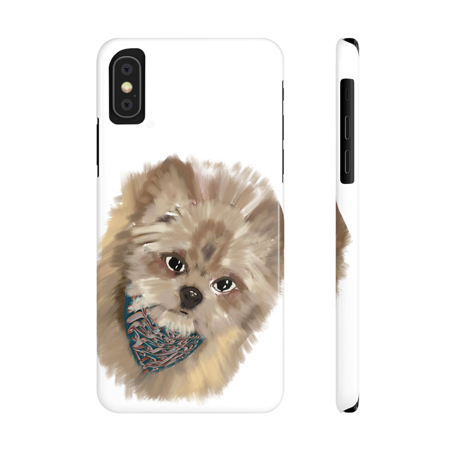 ' Modern Art Slim Phone Case-Lily