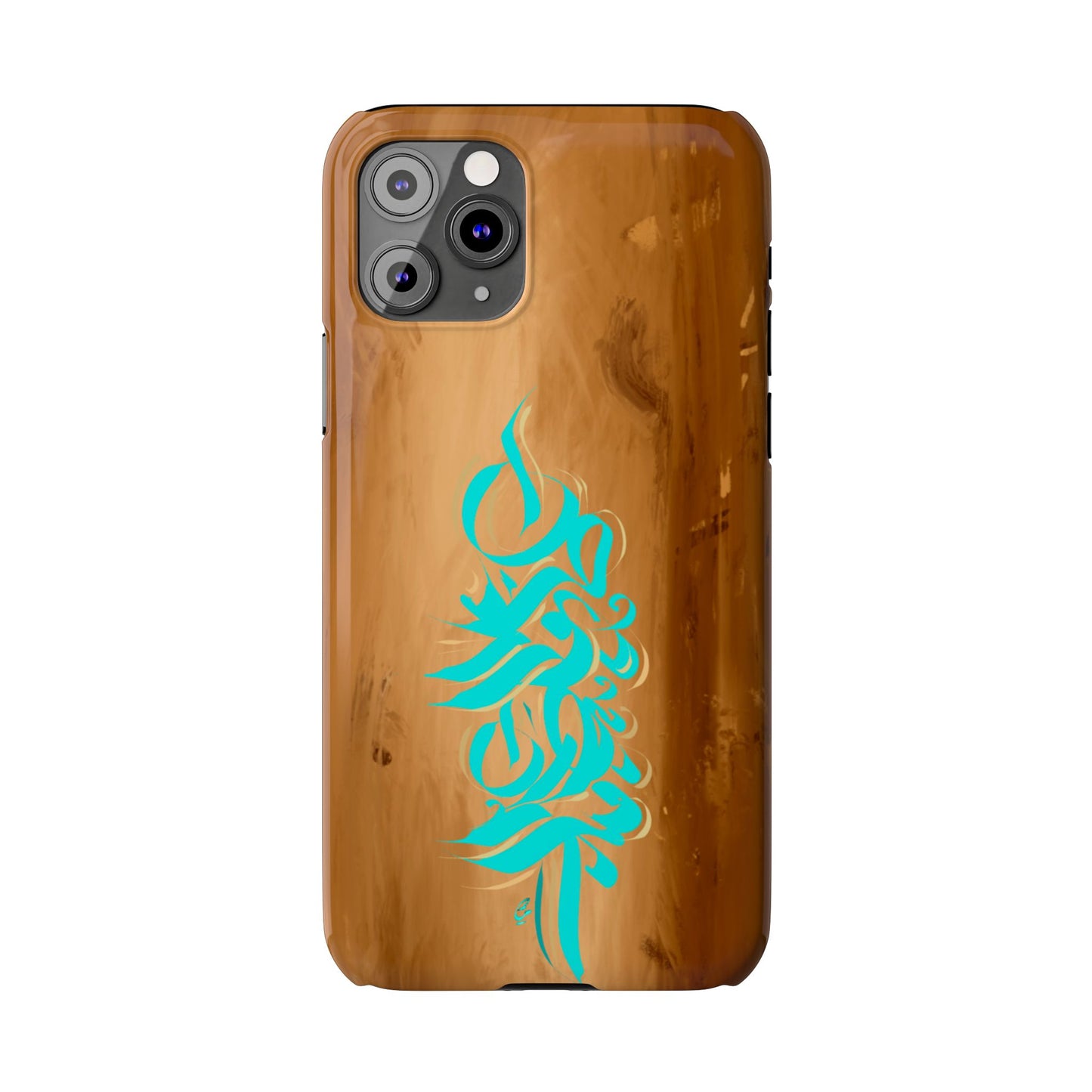 Modern Art Slim Phone Case -LOVE