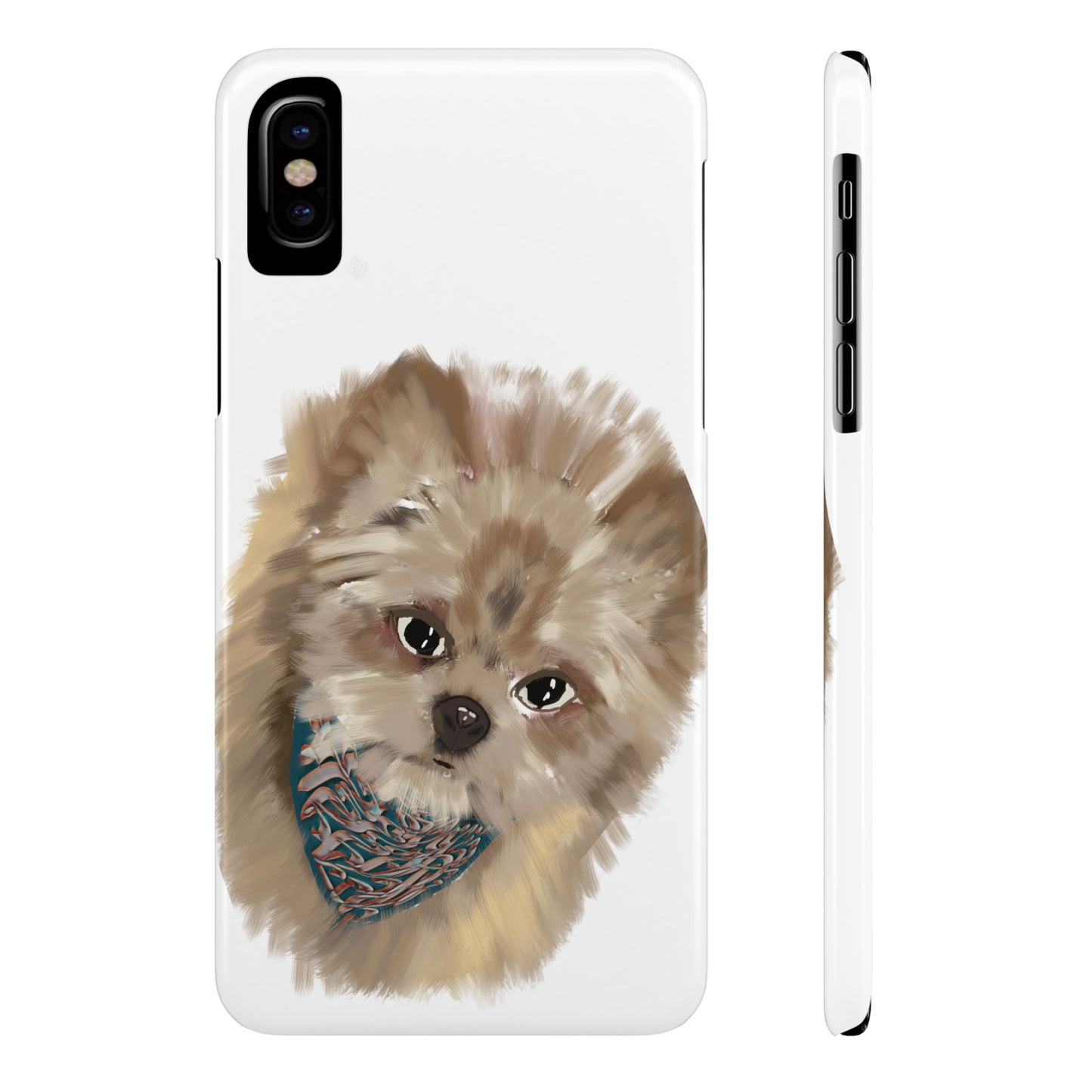 ' Modern Art Slim Phone Case-Lily