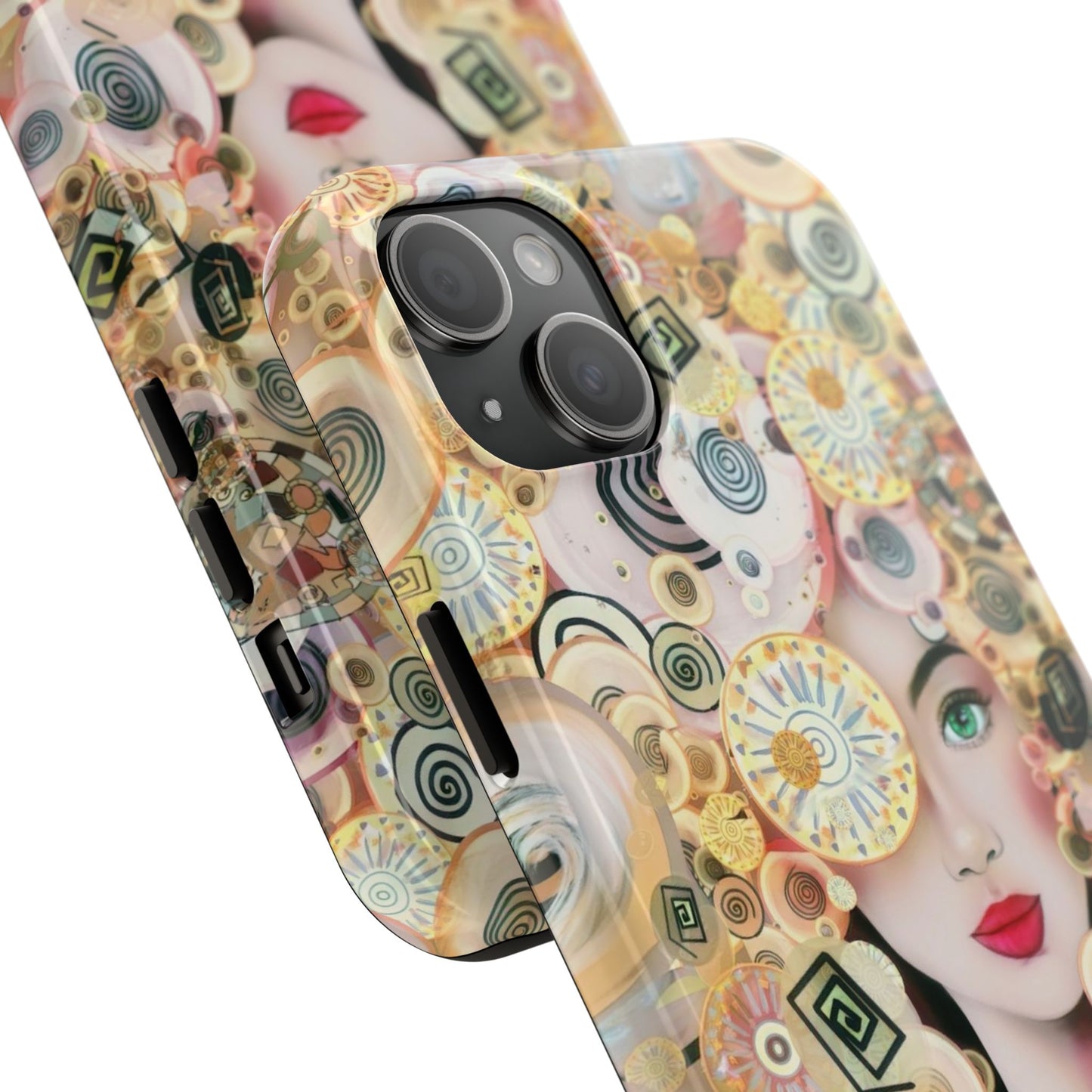 Phone Case - Persian Art Inspired Beautiful Girl Design
