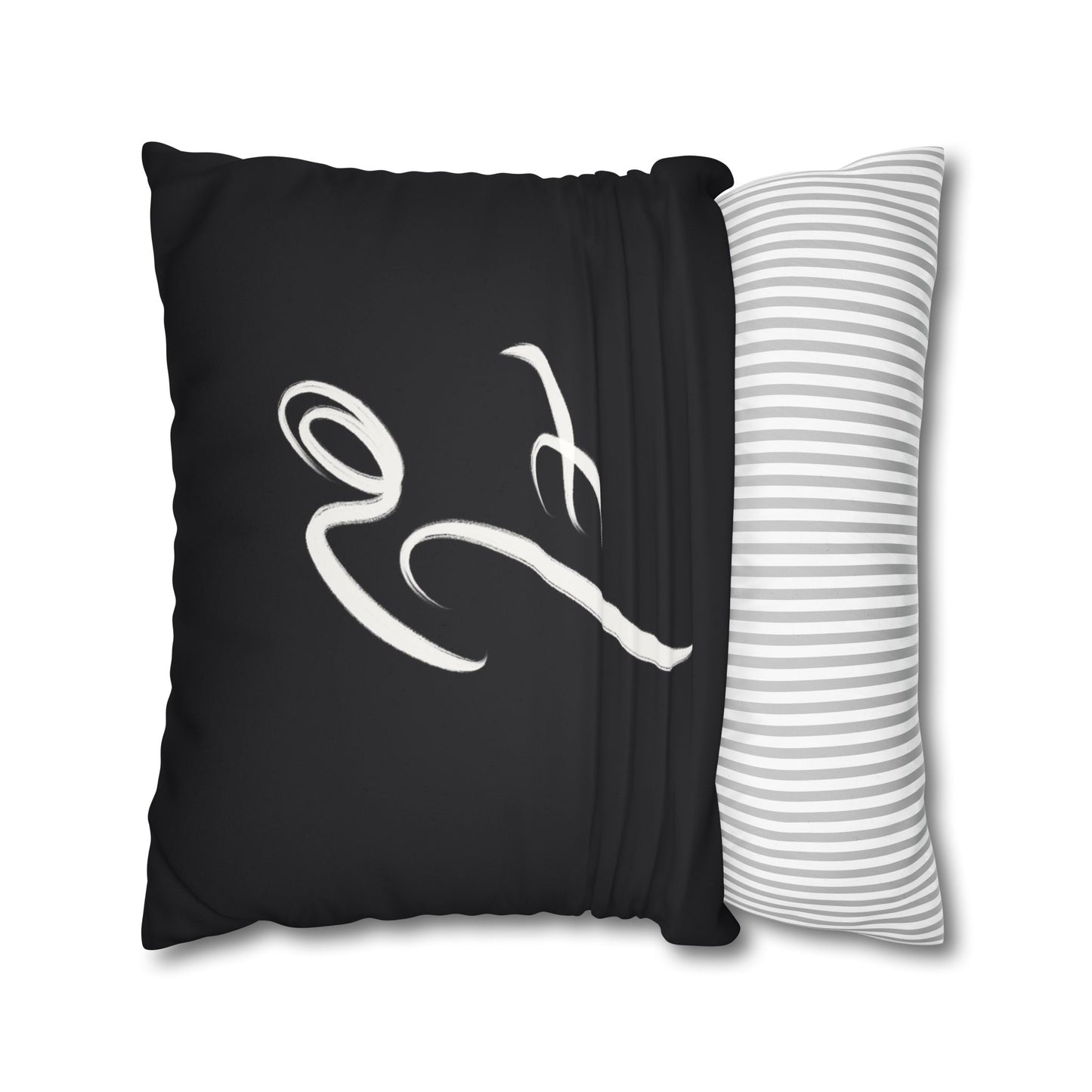 Square Pillowcase - Persian Calligraphy Modern Handwriting Design