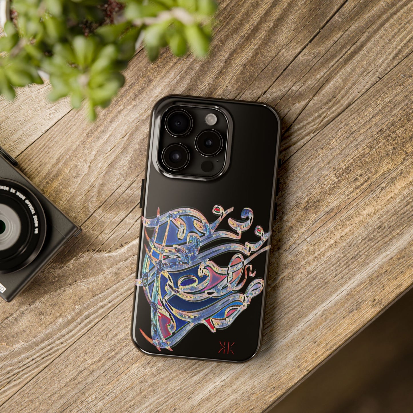 / Phone Case Persian Calligraphy Art.
