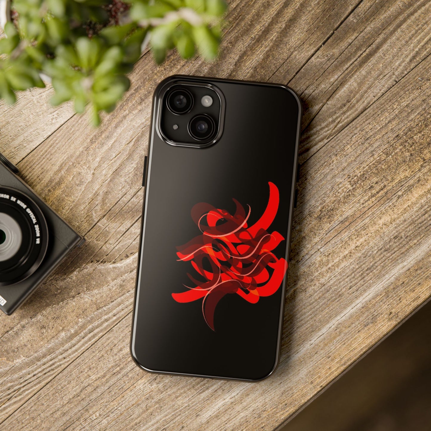 Phone Case - Persian Calligraphy Handwriting Design.: