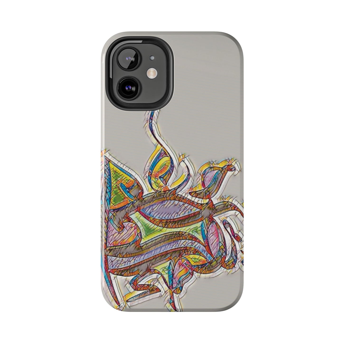 Phone Case Persian Calligraphy Modern Handwriting.