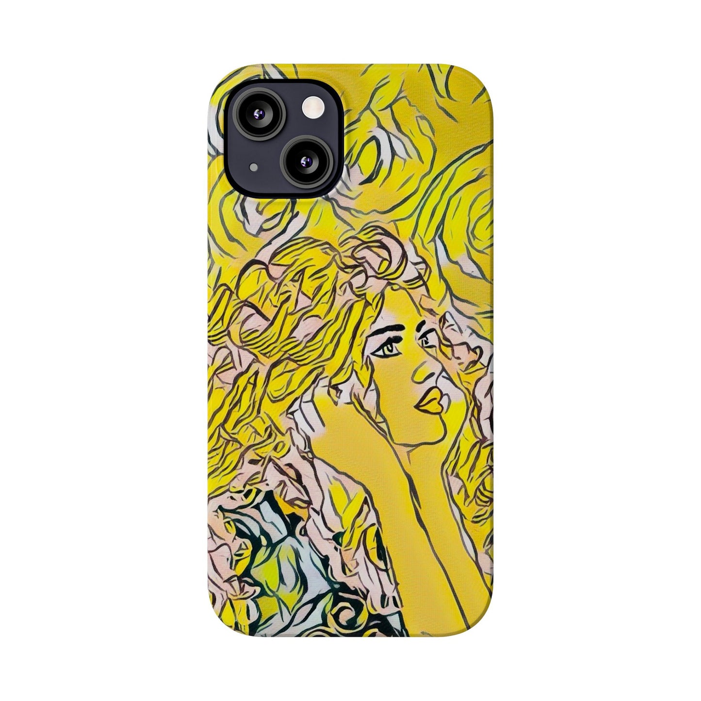 ' Modern Art Slim Phone Case -
