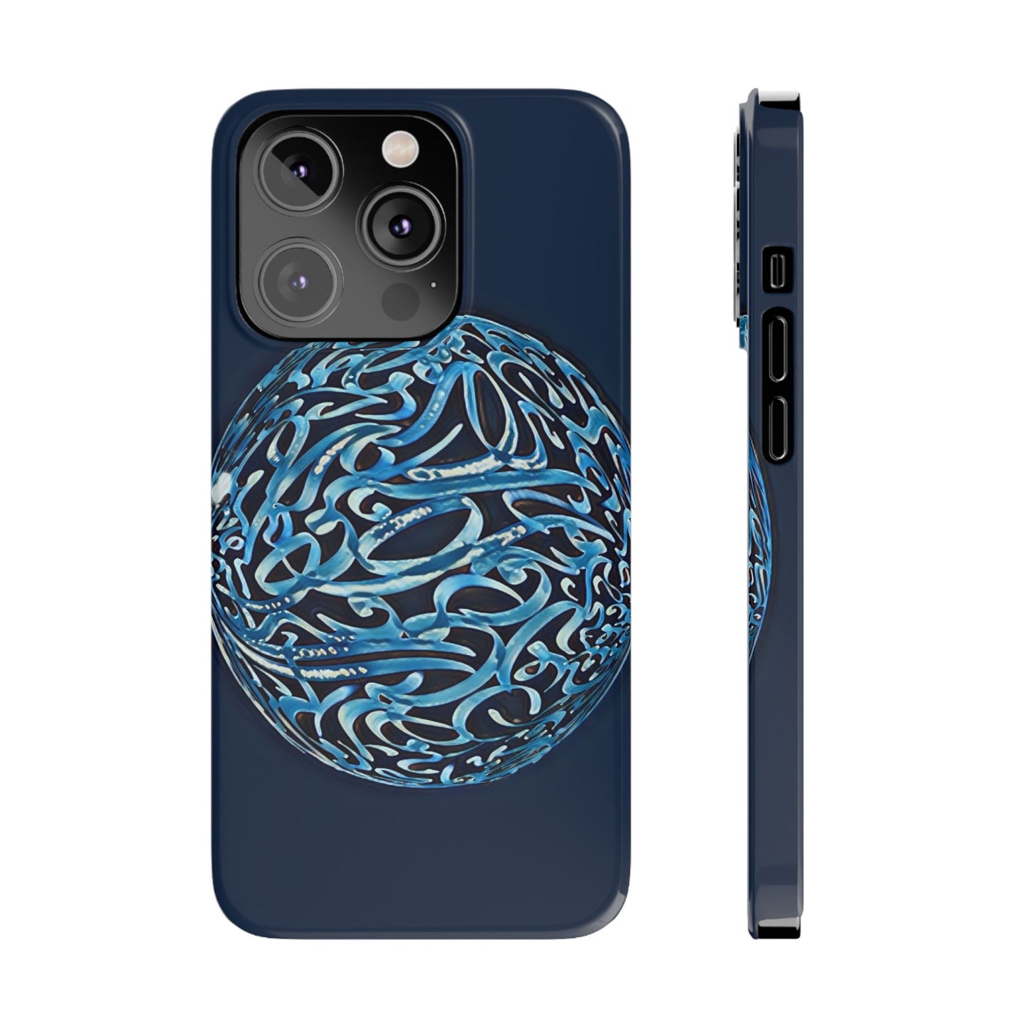 ' Modern Art Slim Phone Case -LOVE