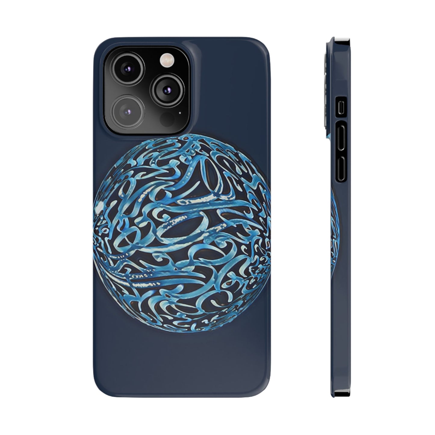 ' Modern Art Slim Phone Case -LOVE