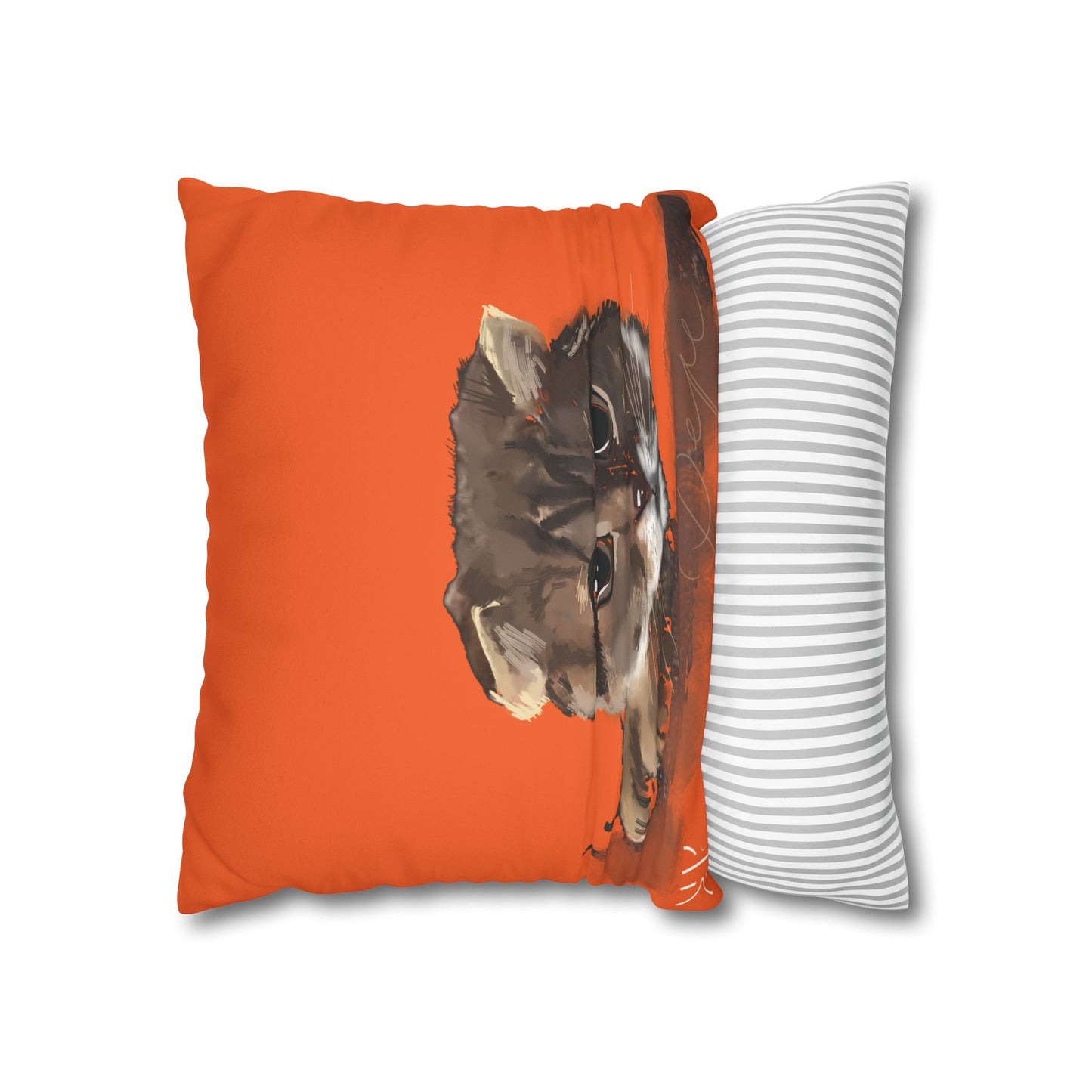 Pepe Pillowcase - Modern Art Portrait Watercolour Design