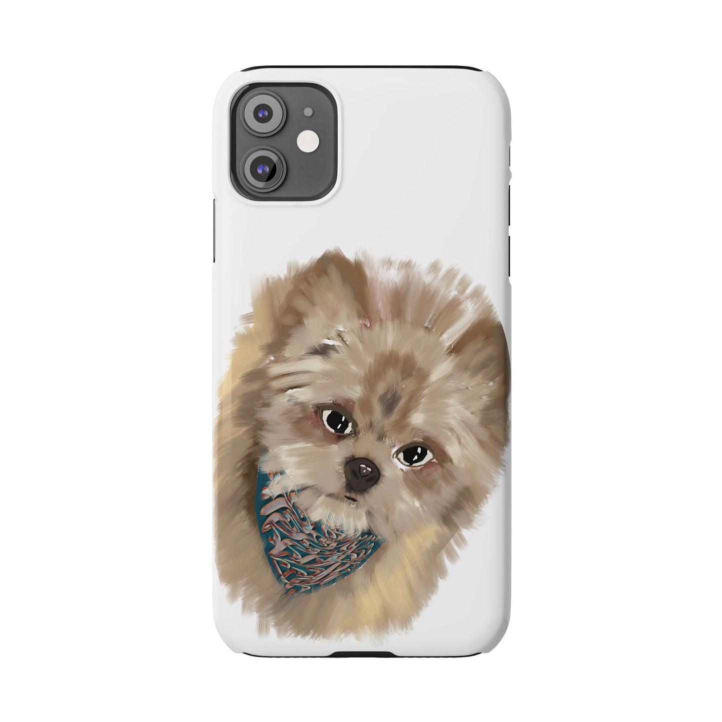 ' Modern Art Slim Phone Case-Lily