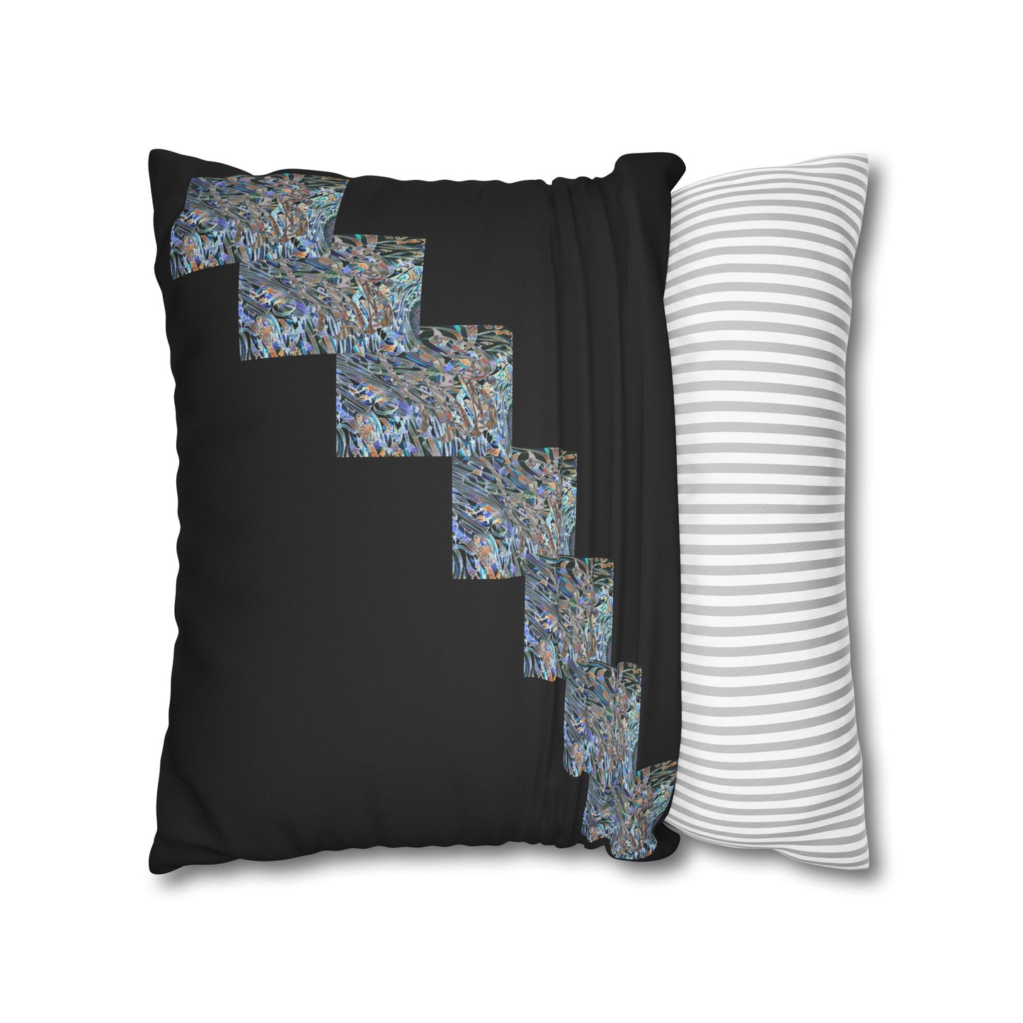 Modern art inspired beauty Faux Suede Square Pillow Cover l