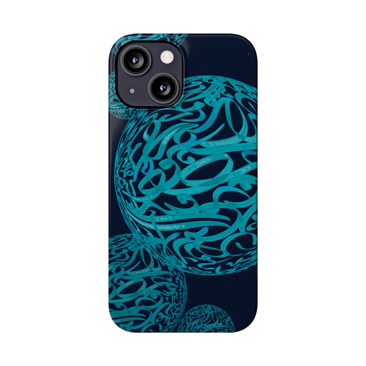 ' Modern Art Slim Phone Case -LOVE