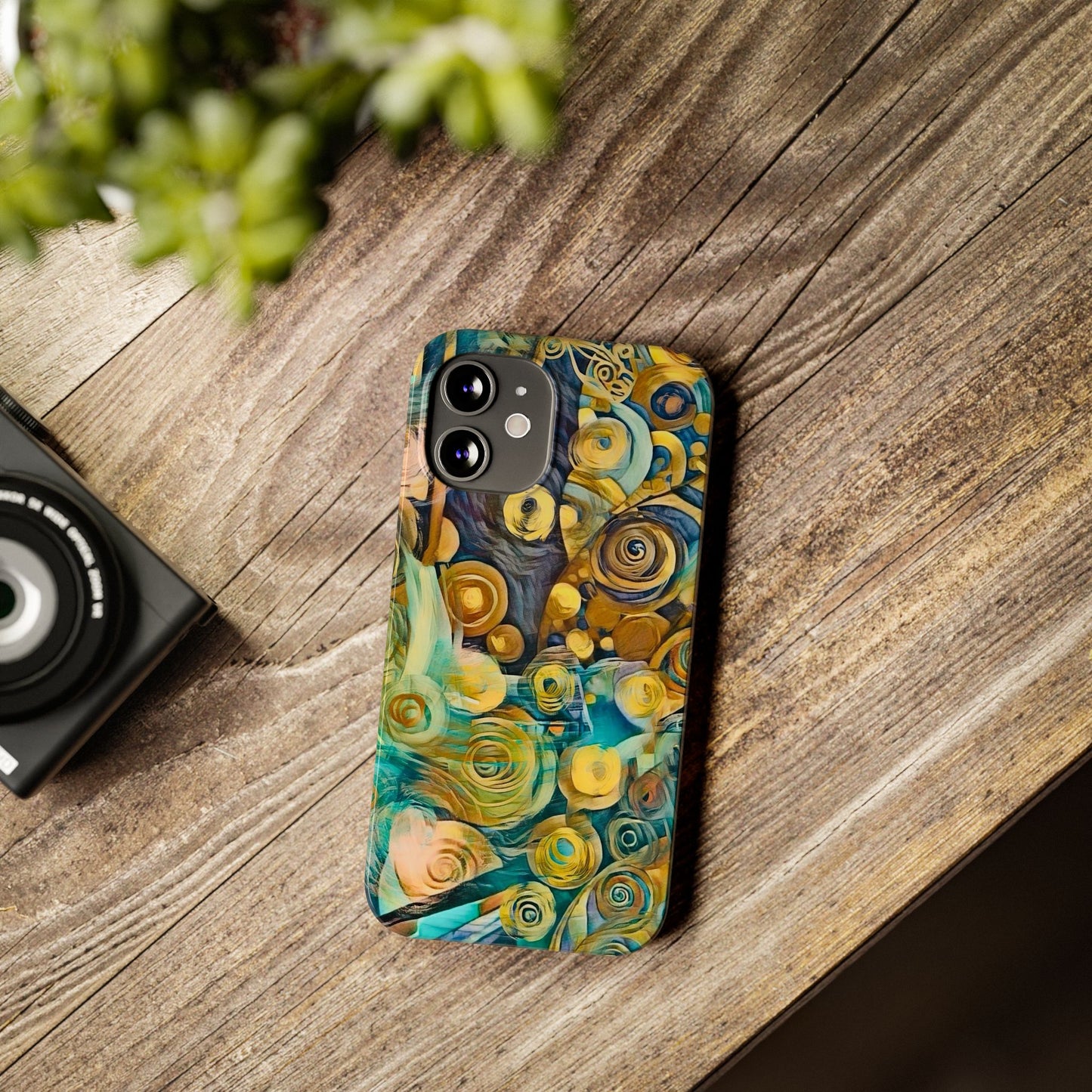 Copy of Copy of ' Modern Art Slim Phone Case -LOVE