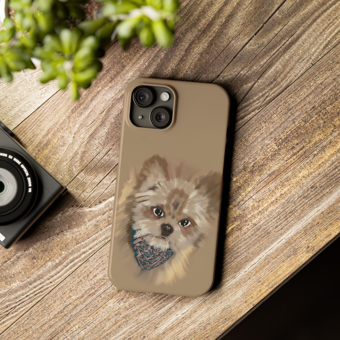 ' Modern Art Slim Phone Case -Lily
