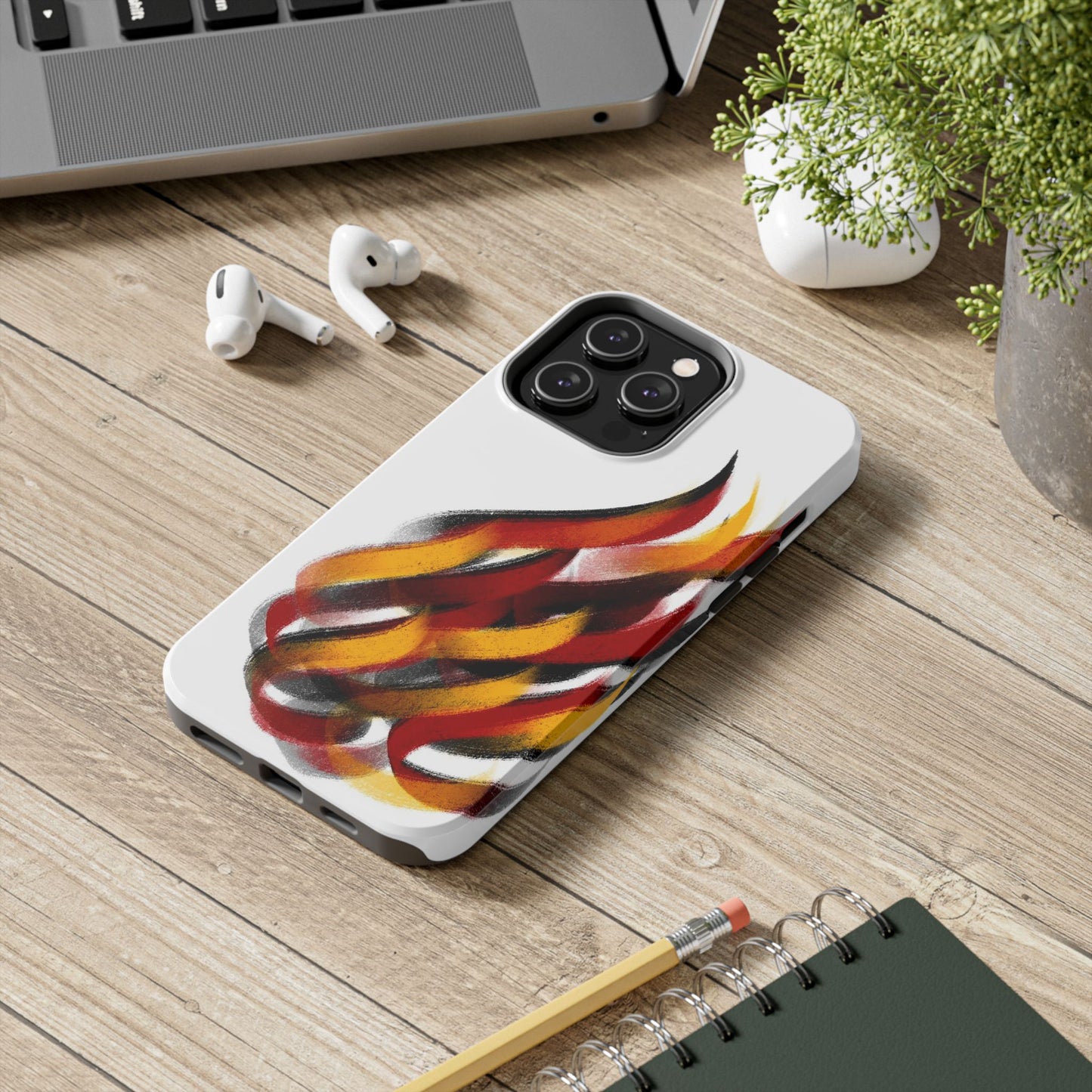 Phone Case Persian Calligraphy Modern Handwriting.